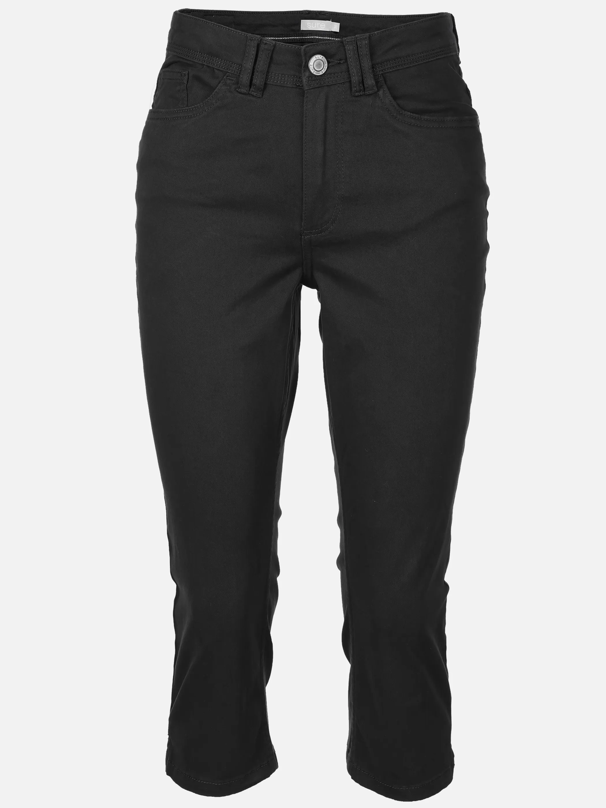 Sure Da-Caprihose slim fit Schwarz 920883 BLACK 1