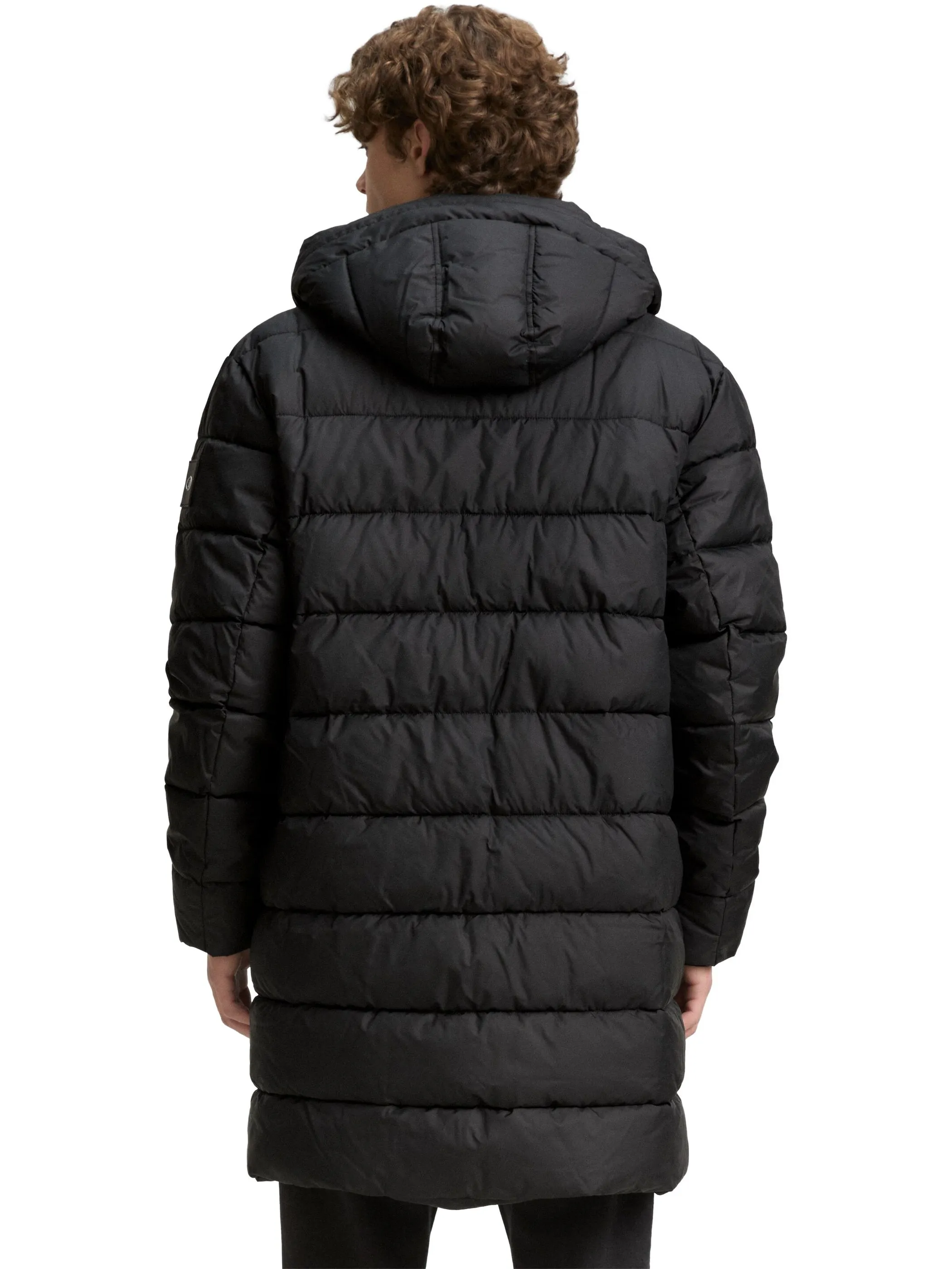 Tom Tailor 1047209 puffer  parka Schwarz 914678 29999 2