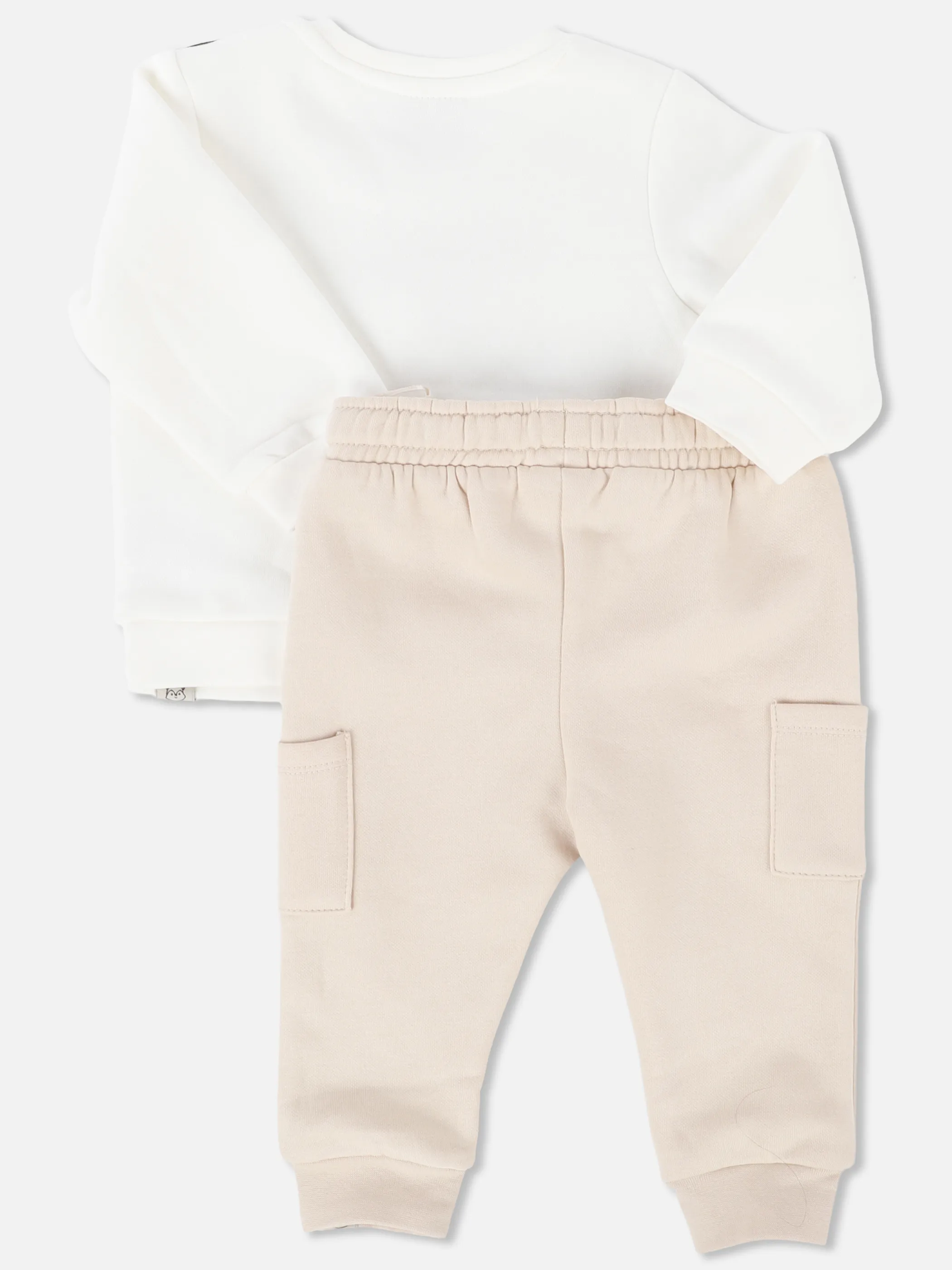 Bubble Gum BJ 2pcs Set Sweatshirt mit Tasche und Joggpant Weiß 932132 WEIß 3