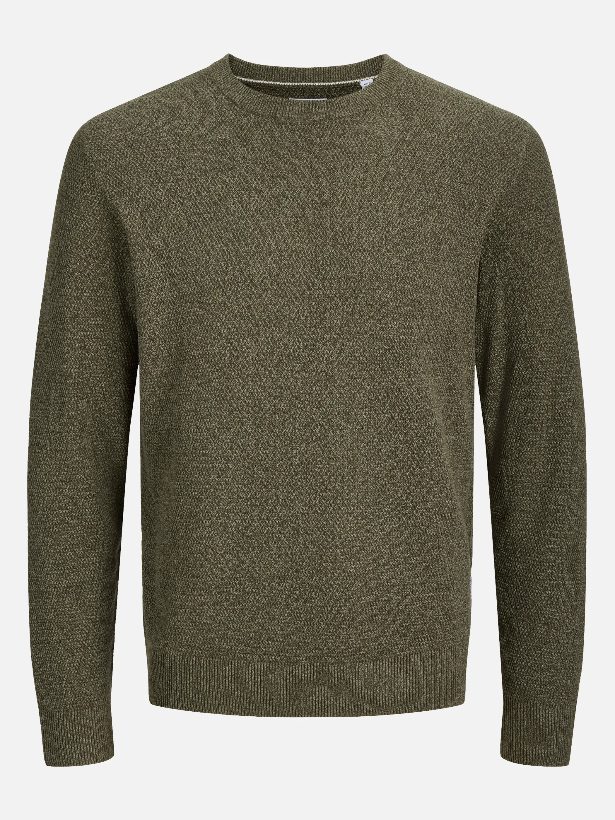 Jack Jones 12298310 JJERYDER KNIT CREW NE Braun 928224 176668001 4