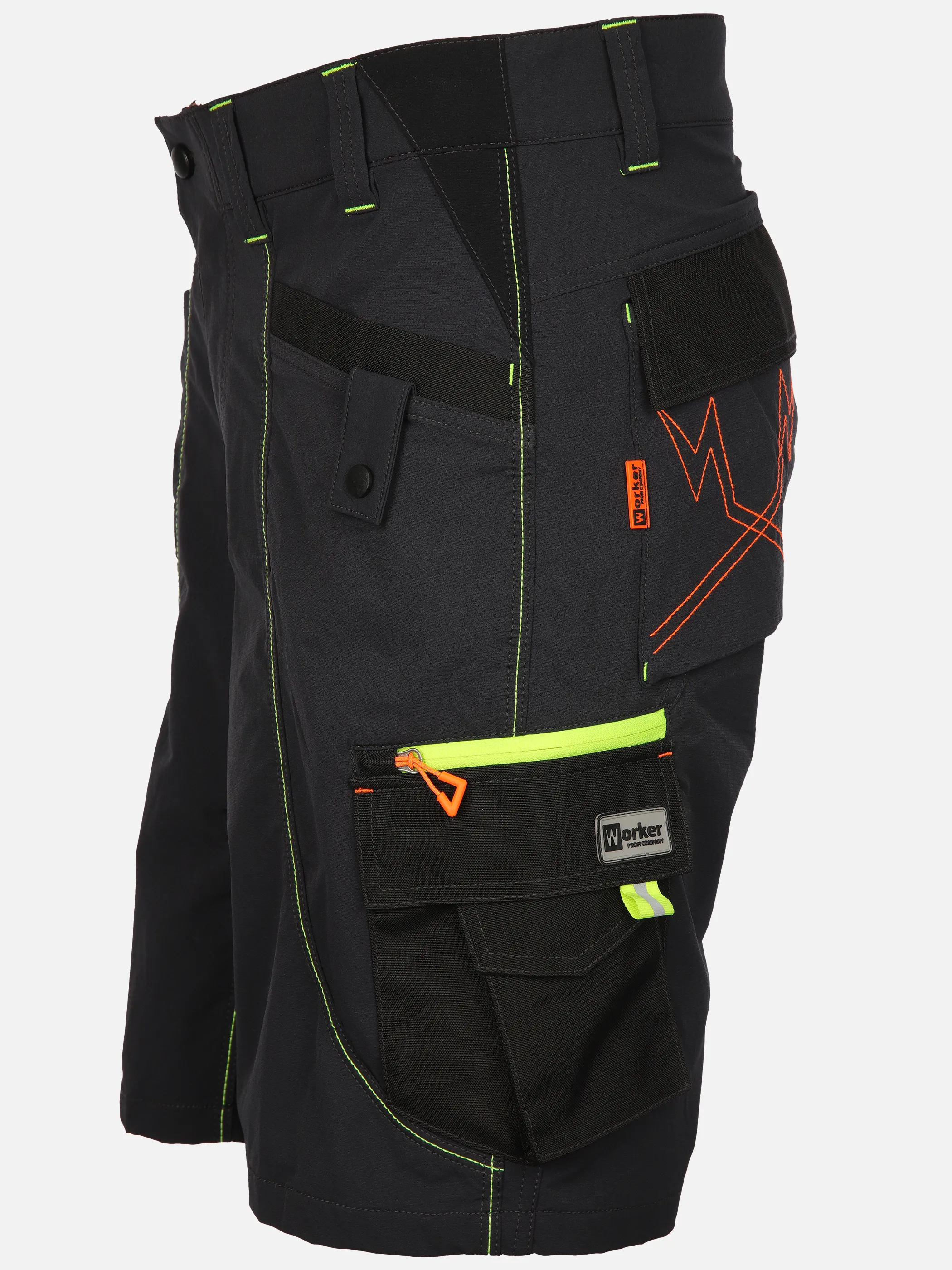 Worker He. Arbeitsshort 4-Wege Stretch Grau 906260 ANTHRA 3 Worker He. Arbeitsshort 4-Wege Stretch Grau 906260 ANTHRA 3
