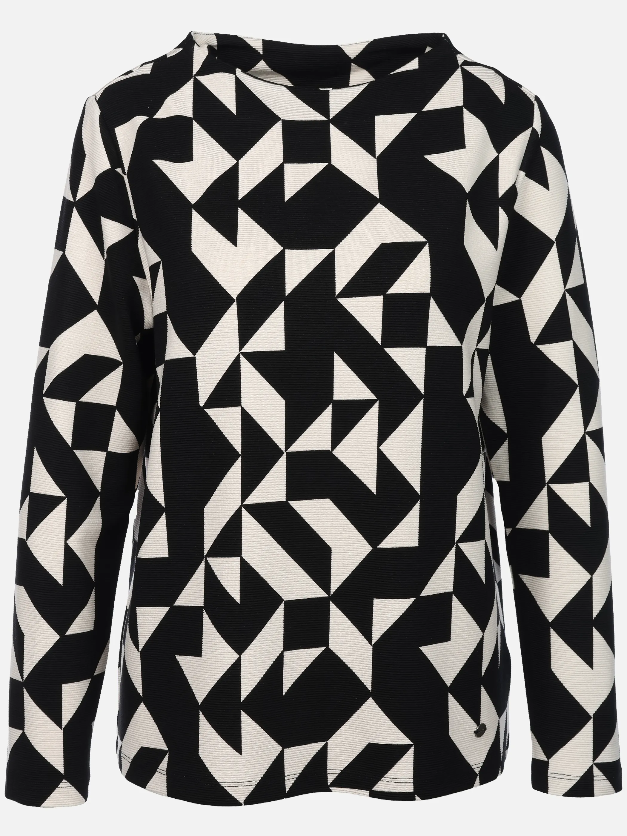 Sure Da-Langarmshirt in Selanik Schwarz 933484 SCHWARZ 1