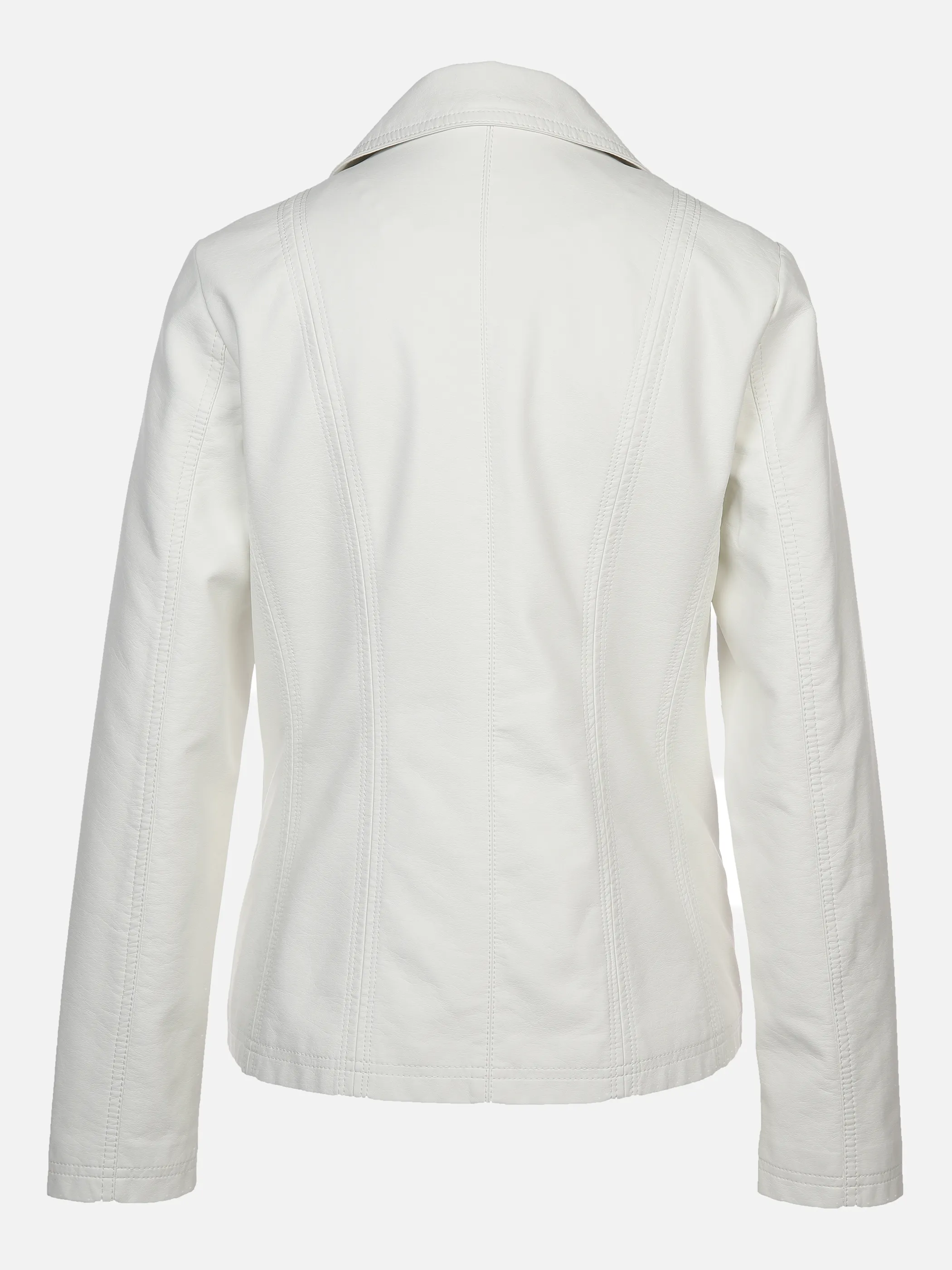 Sure Da-Bikerjacke in Lederimmitat Weiß 872226 WEIß 2