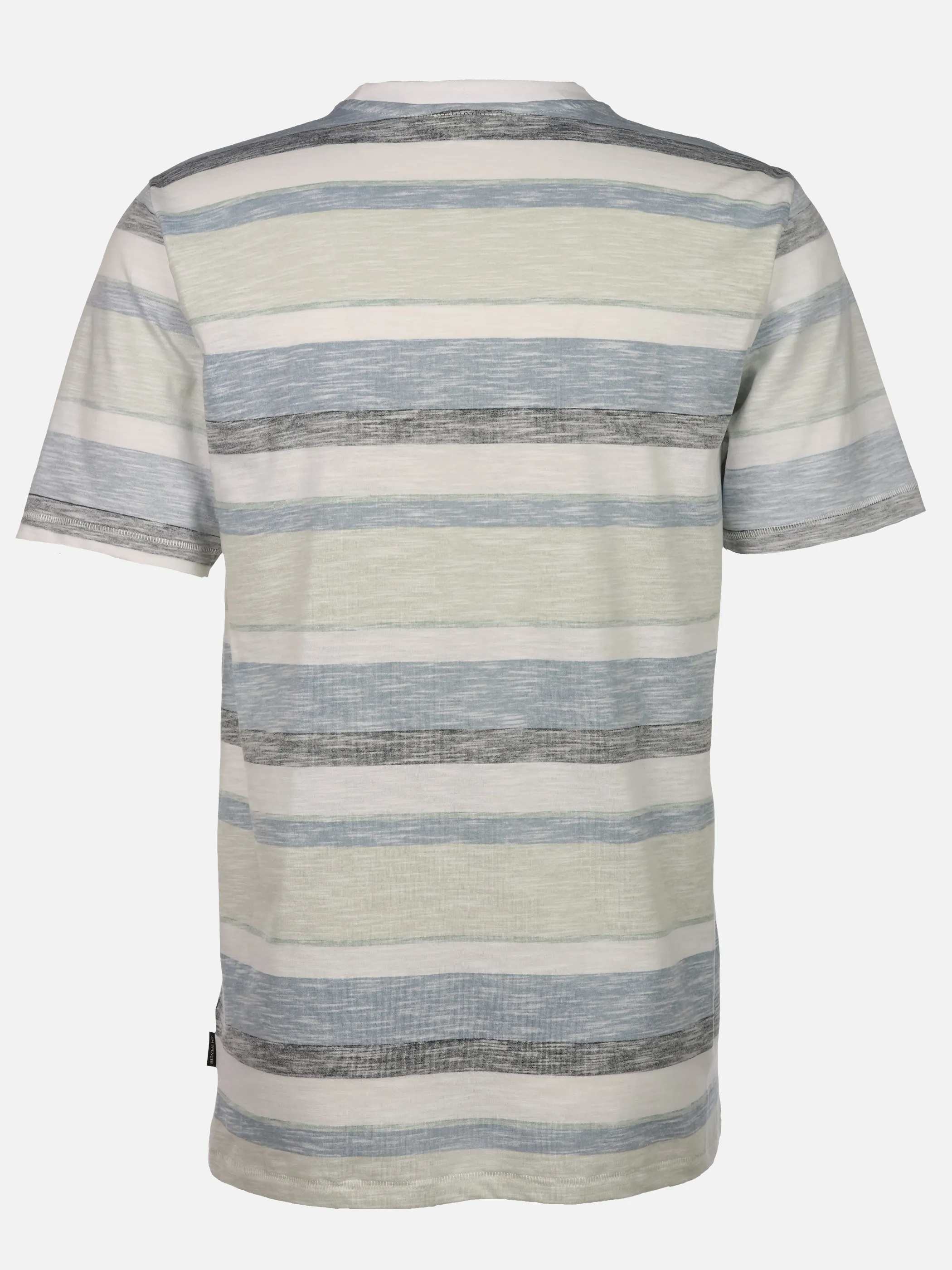 Jim Spencer He. T-Shirt 1/2 Arm stripe Grün 925194 MINTSTRIPE 2