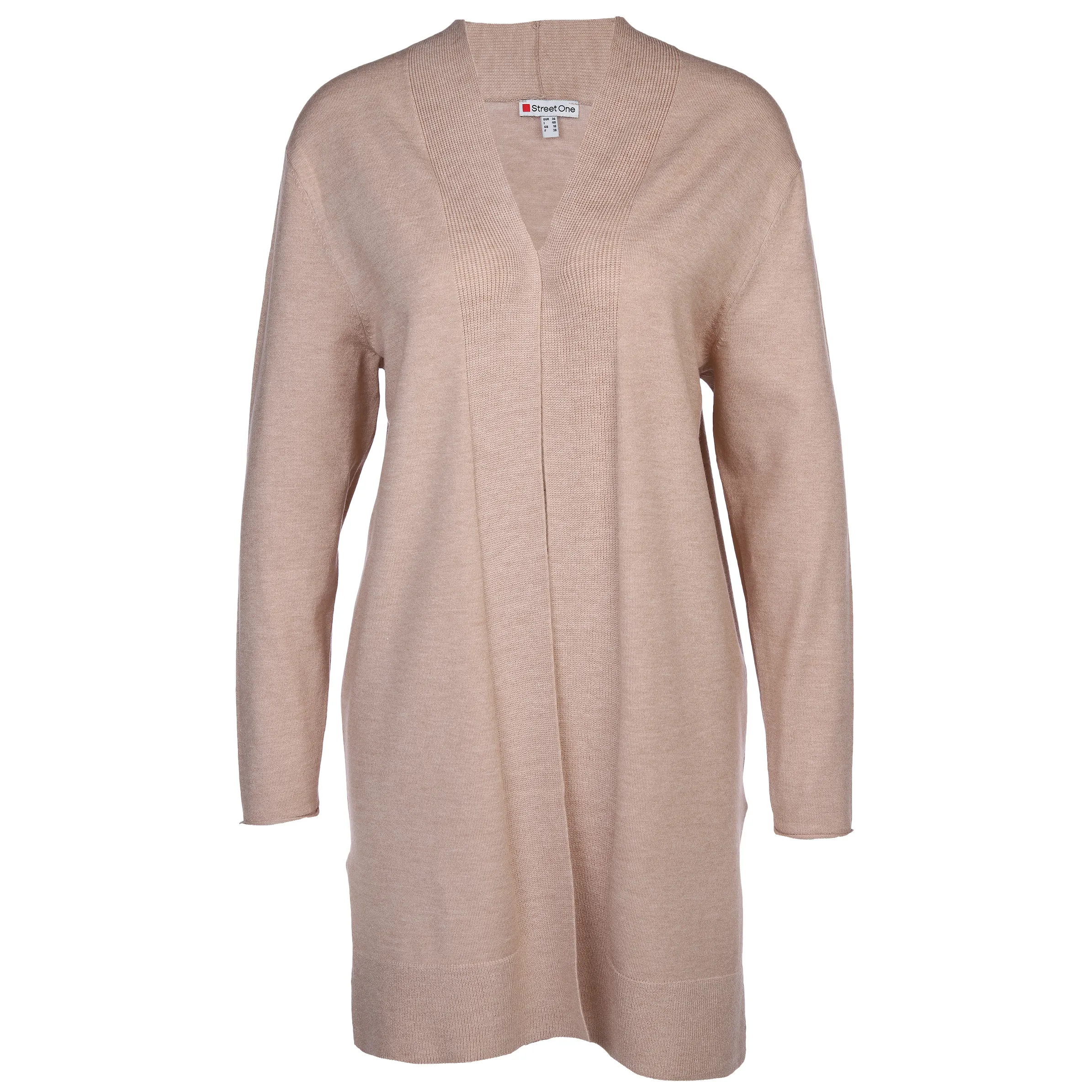 Street One A253622 LTD QR open cardigan Beige 884742 14960 1 Street One A253622 LTD QR open cardigan Beige 884742 14960 1
