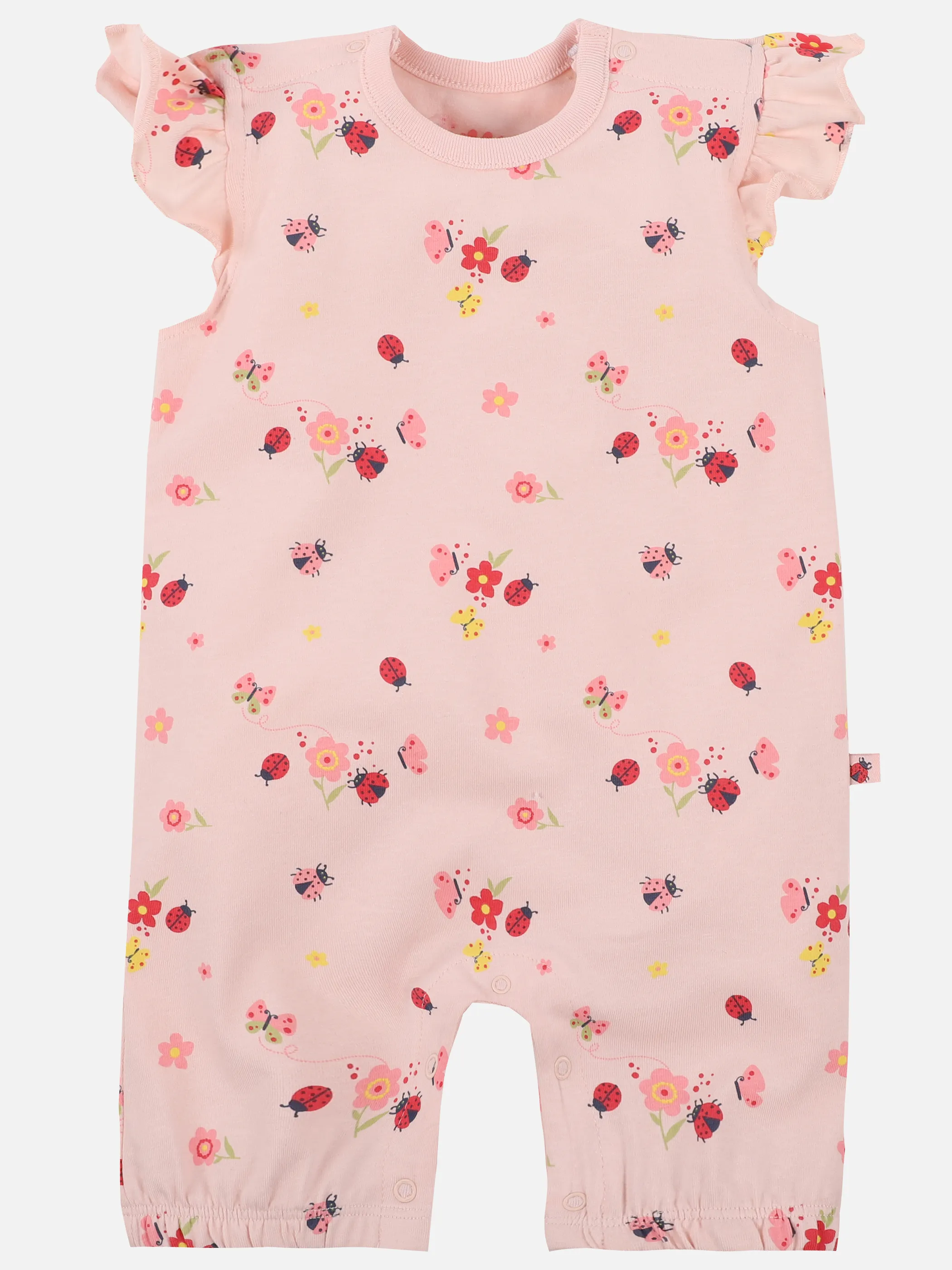 Bubble Gum BM Strampler kurz mit Flügelarm AOP Rosa 891833 ROSA 1