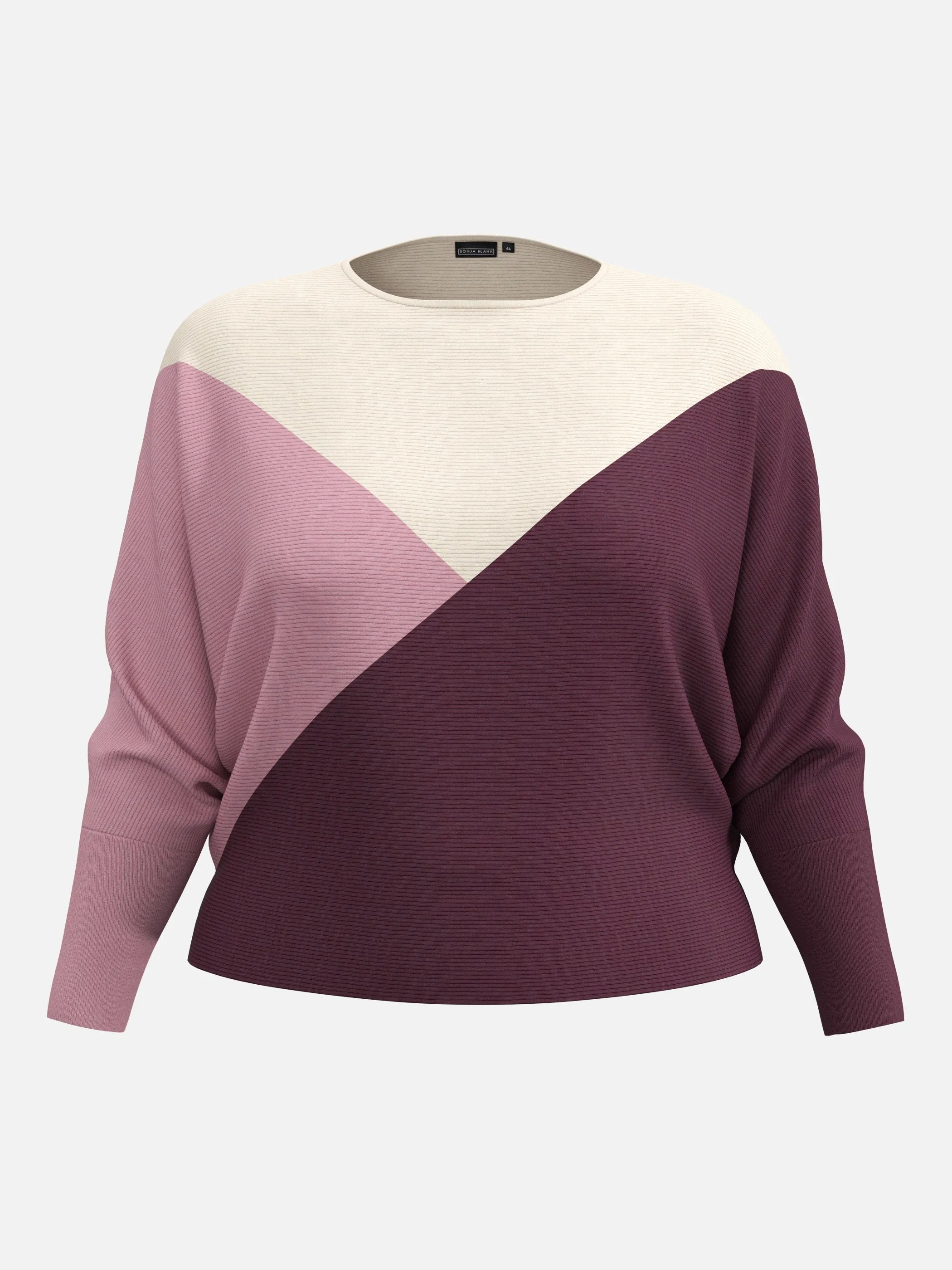 Sonja Blank Da-gr.Gr. Pullover Rot 930001 BEERE 3