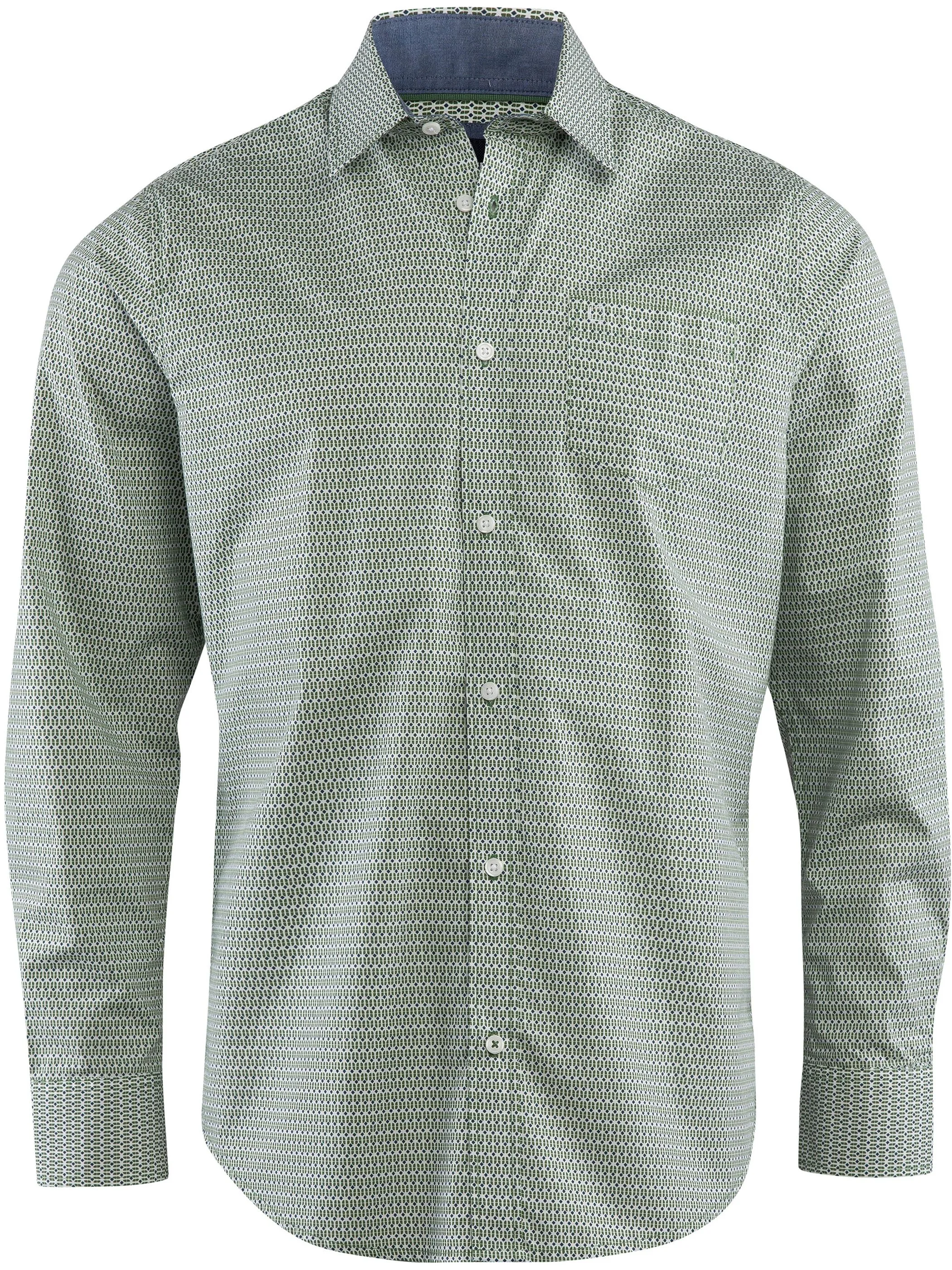 Stooker HAKA 73150380009117 He. Bluse/Hemd, Grün 919849 9117 5