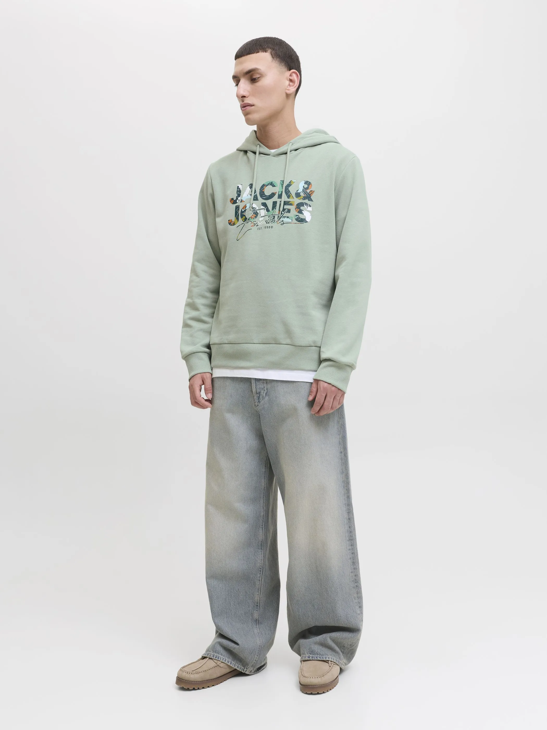 Jack Jones 12279119 JJGEPLAS SWEAT HOOD Grün 913159 176366 4 Jack Jones 12279119 JJGEPLAS SWEAT HOOD Grün 913159 176366 4