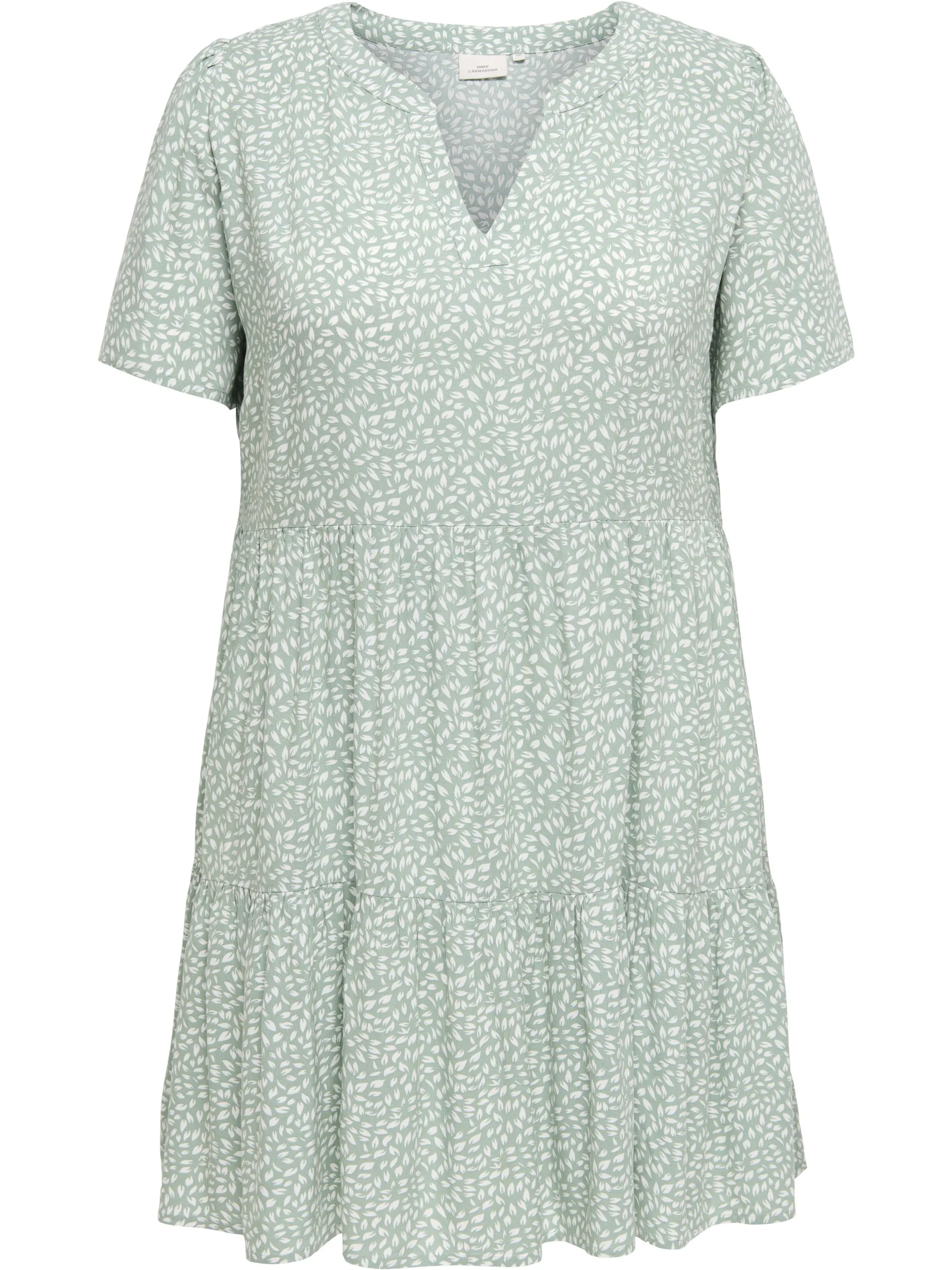 Only Carmakoma 15352536 CARZALLY LIFE S/S THE Grün 910654 190702003 1
