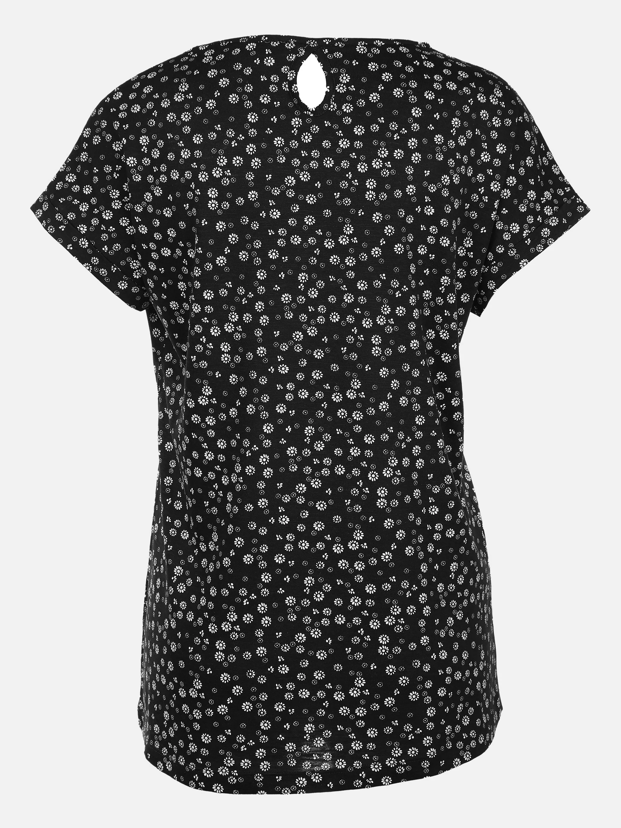 Sure Da-T-Shirt Alloverdruck Schwarz 848873 BLACK/WHIT 2