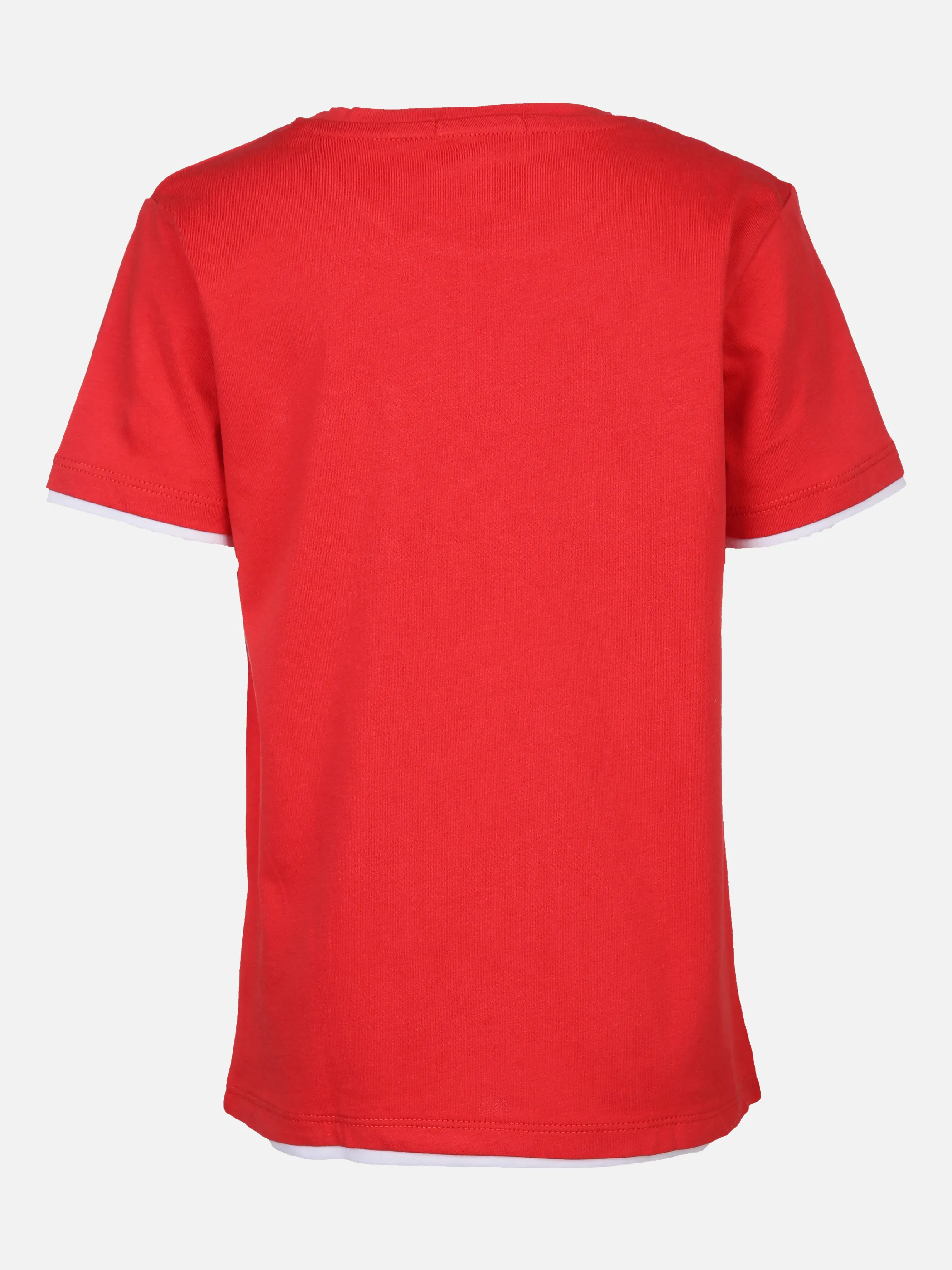 Tom Tailor 1031000 fake 2-in-1 t-shirt Rot 860546 11487 2