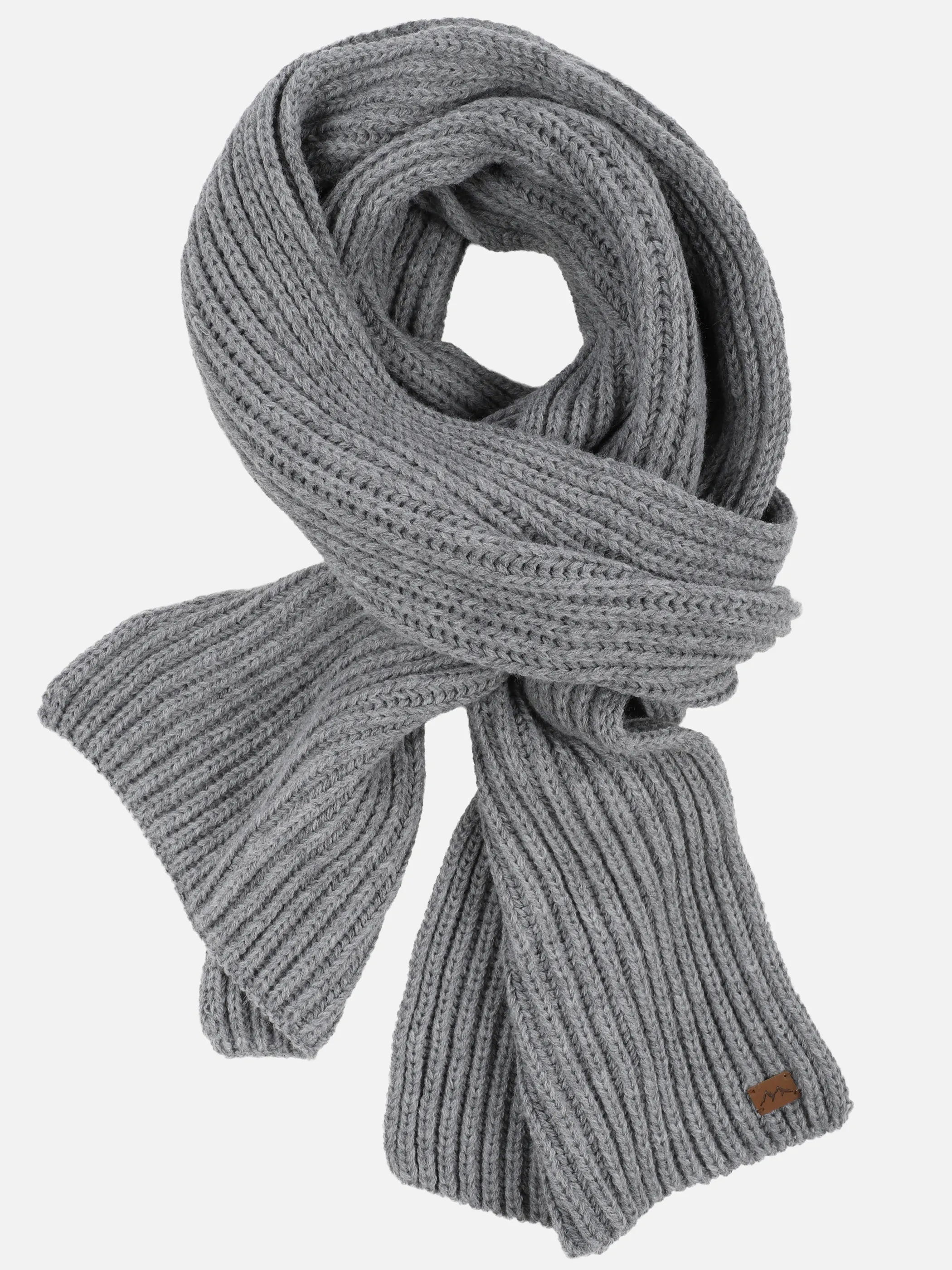 Jim Spencer He-Schal, basic Silber 929910 LIGHT GREY 2