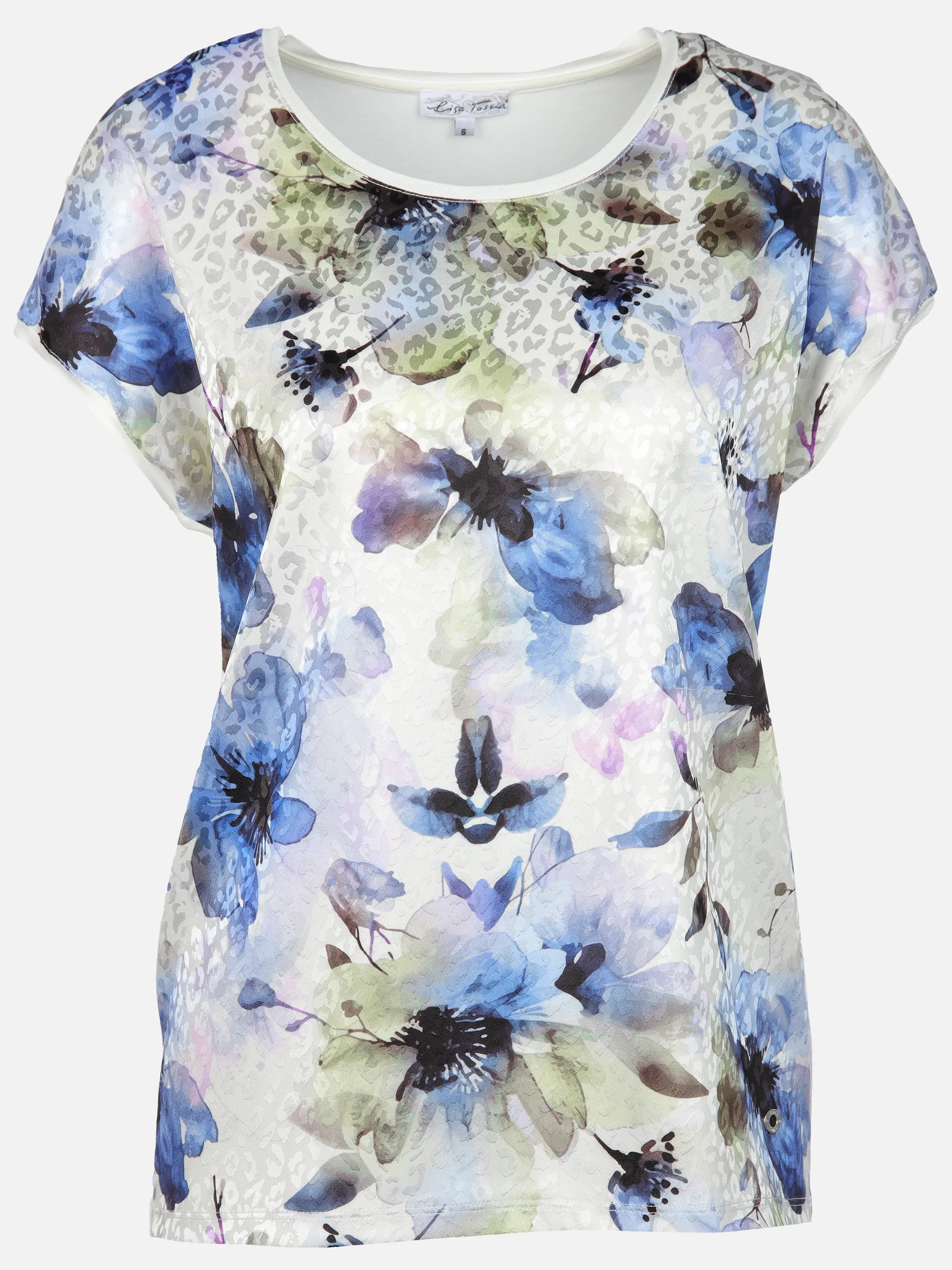 Lisa Tossa Da-Shirt m.überschnittenem Arm Lila 906597 FLIEDER 1