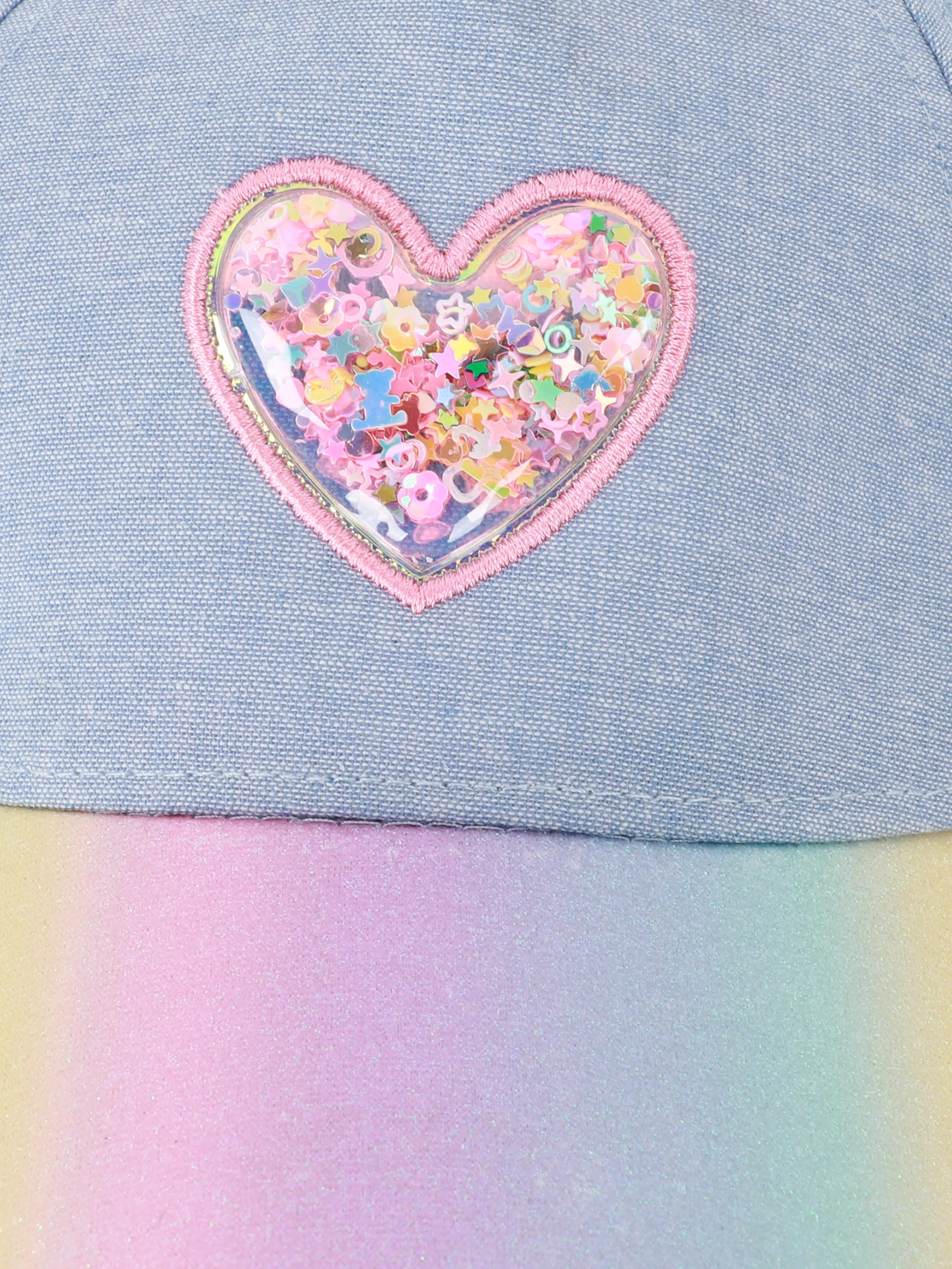 One Way KG-Cap Herz-Applikation Bunt 923240 MULTI 3