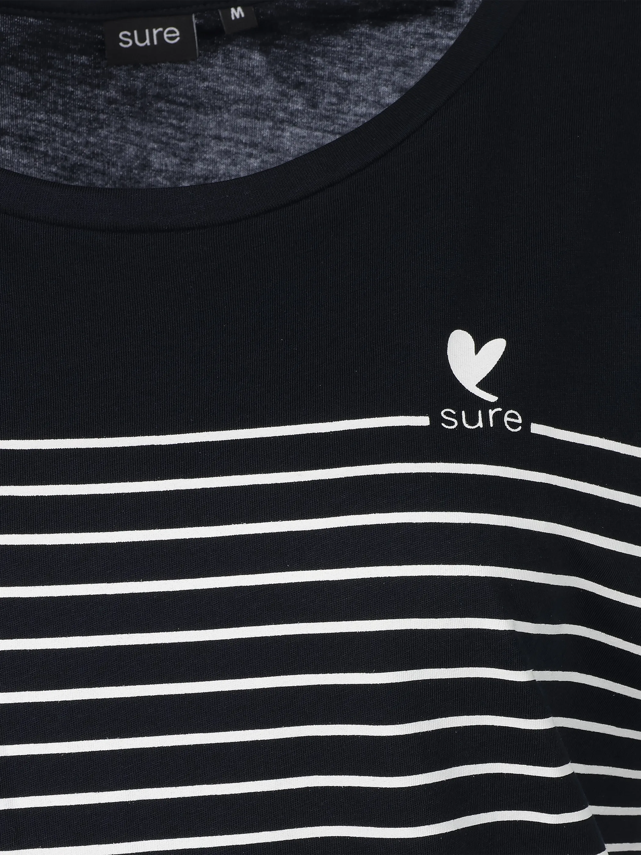 Sure Da-T-Shirt m. Herz Blau 922190 SAPPHIRE 3
