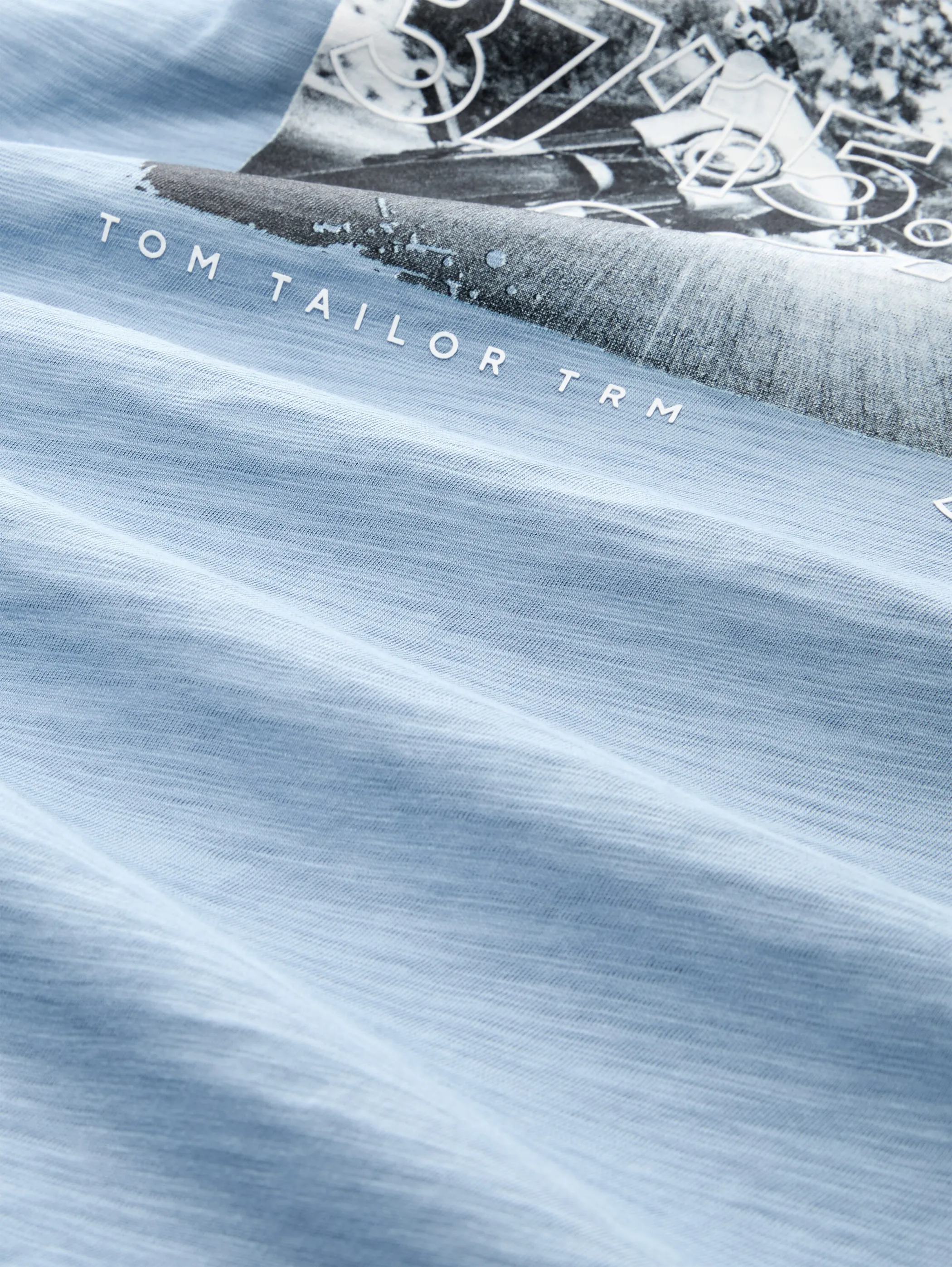 Tom Tailor 1050175 photoprint  t-shirt Blau 922112 39441 3