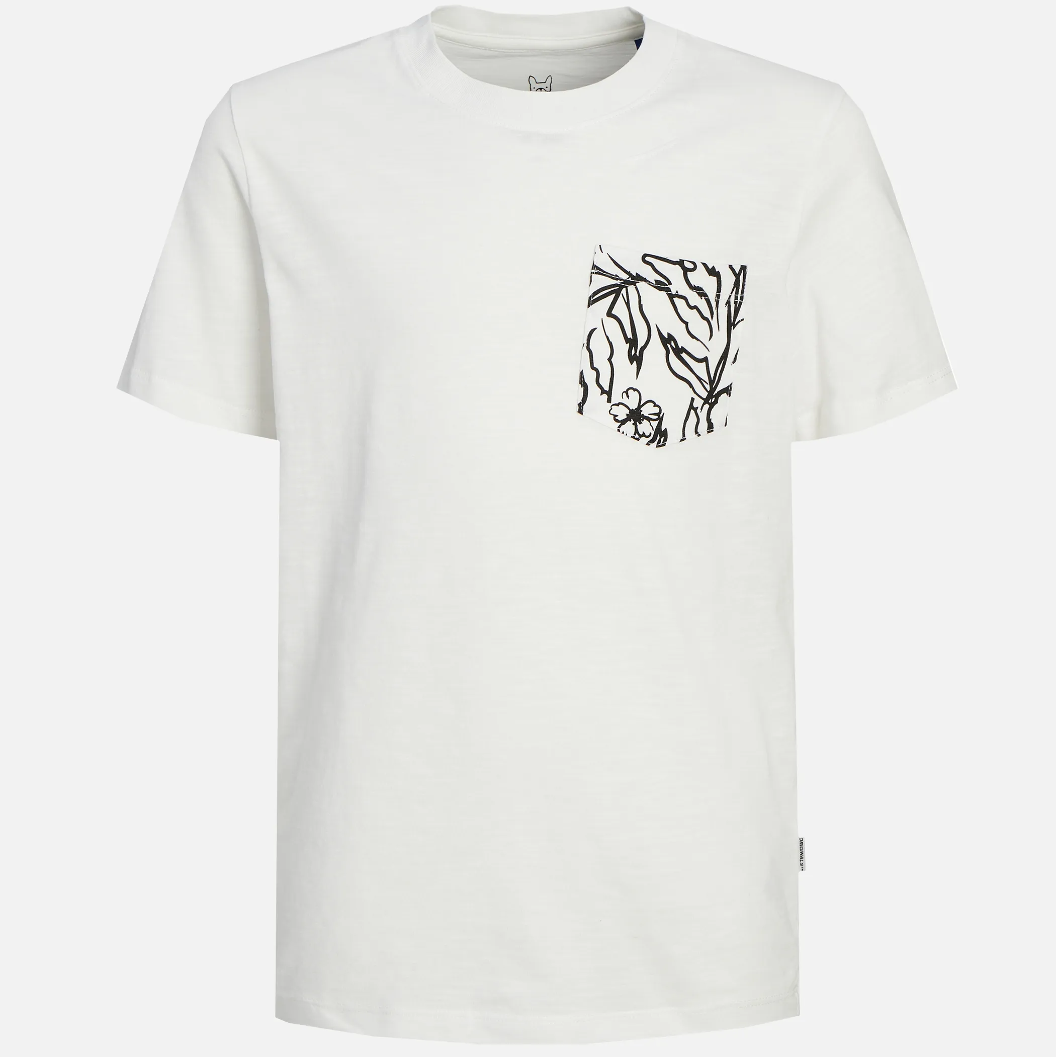 Jack&Jones Junior 12253977 JORLAFAYETTE POCKET T Weiß 892301 177642 1