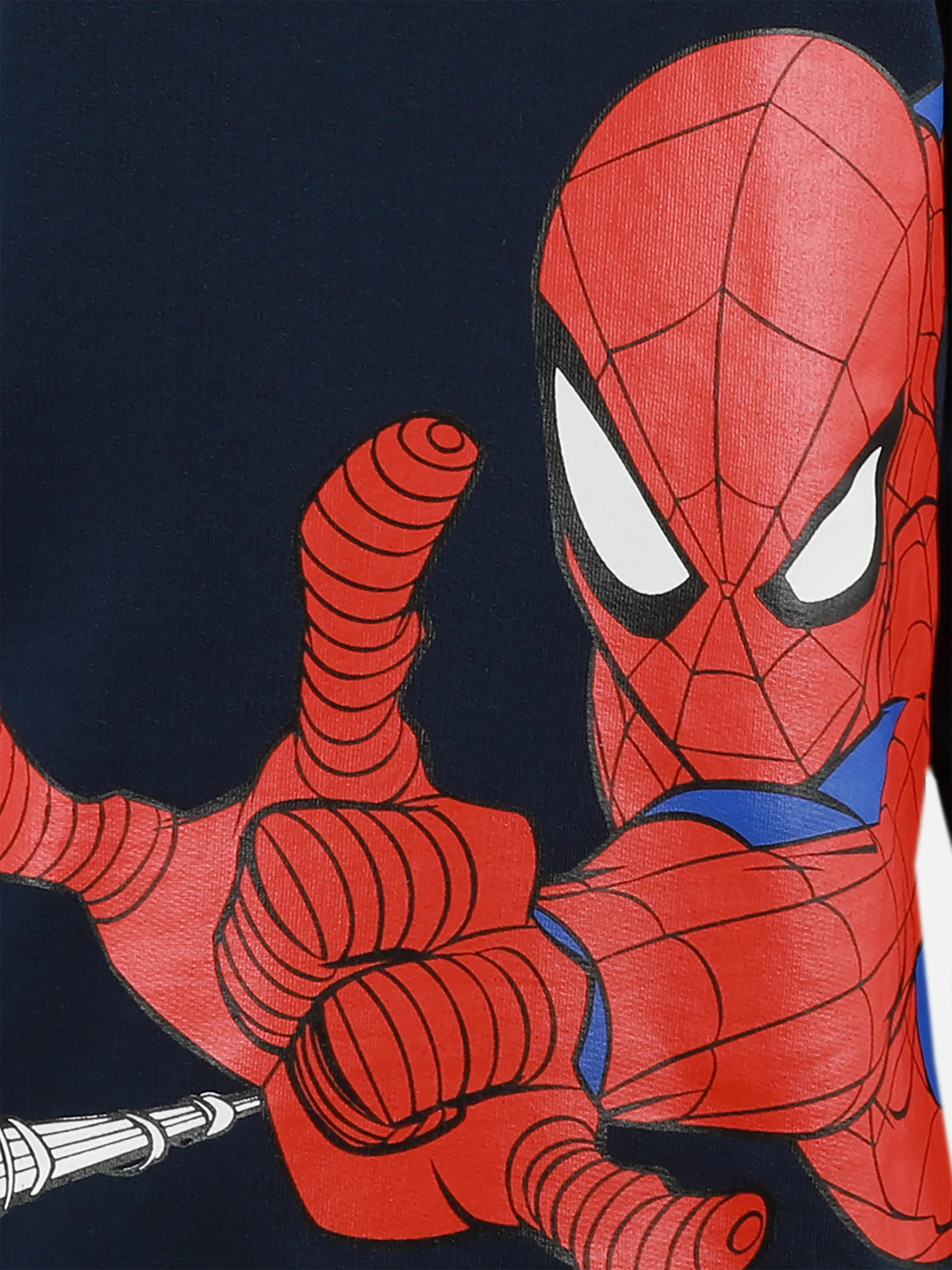 Spidermann KJ Sweatshirt mit Spiderman Frontprint in navy Marine 906774 NAVY 3 Spidermann KJ Sweatshirt mit Spiderman Frontprint in navy Marine 906774 NAVY 3