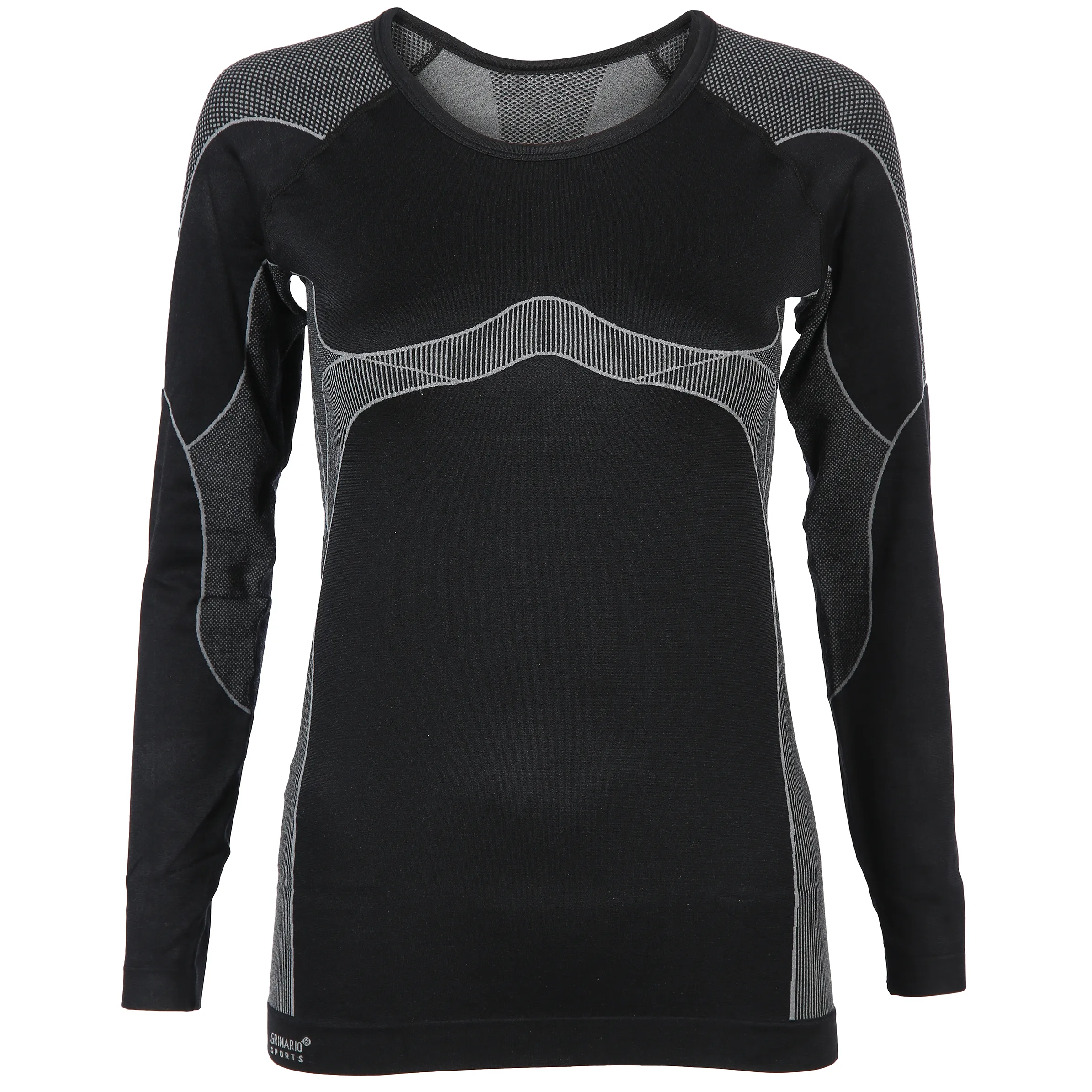 Grinario Sports Da-Funktionsshirt Schwarz 795987 SCHWARZ 1 Grinario Sports Da-Funktionsshirt Schwarz 795987 SCHWARZ 1