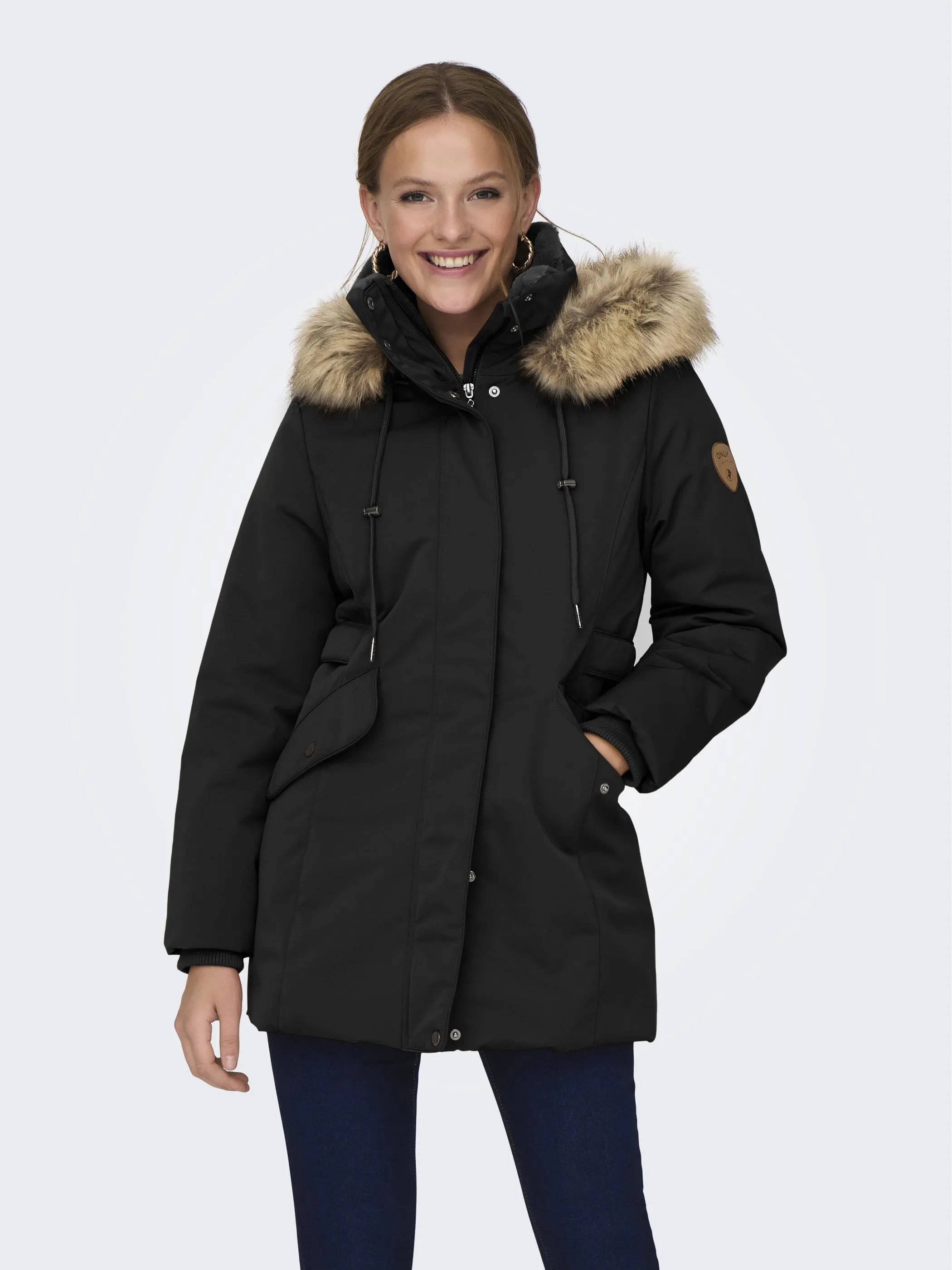 Only 15300627 ONLNEWPRISKA PARKA JA Schwarz 881737 177911 3