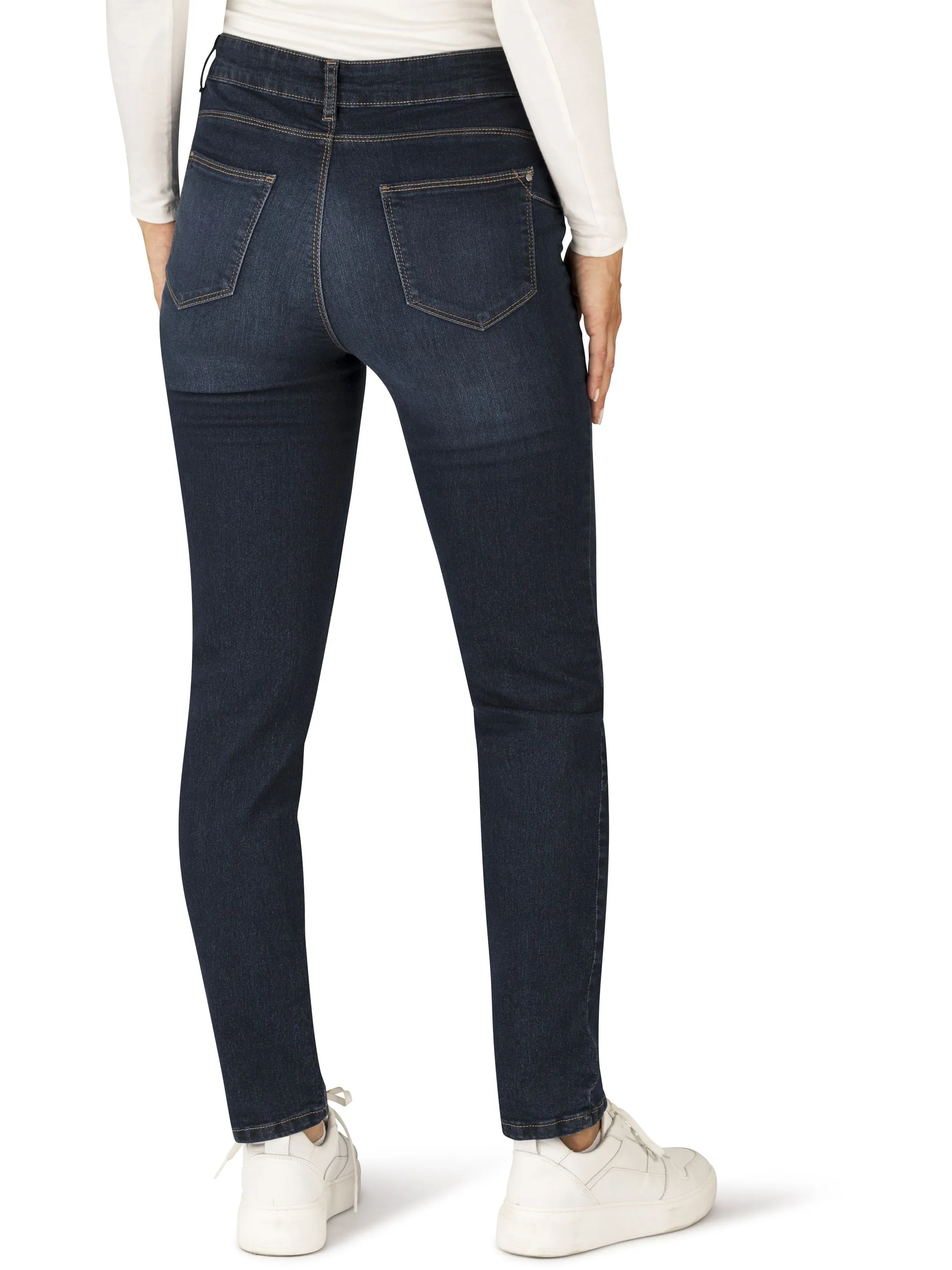 Stooker DOB 11530220007492 Da. Hosen,Milan Blau 801630 7492 2