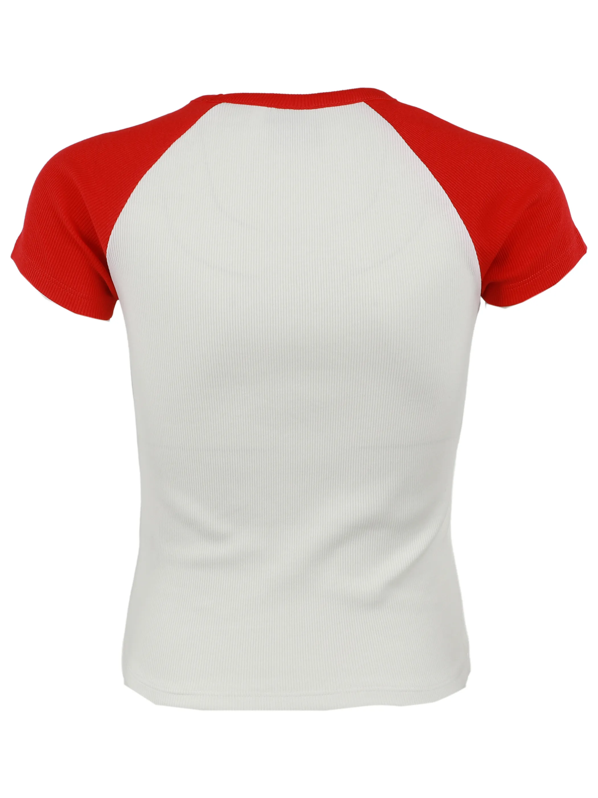 One Way TG T-Shirt Erdbeeren FP, rote Ärmel, in weiß Weiß 922298 WEI 2