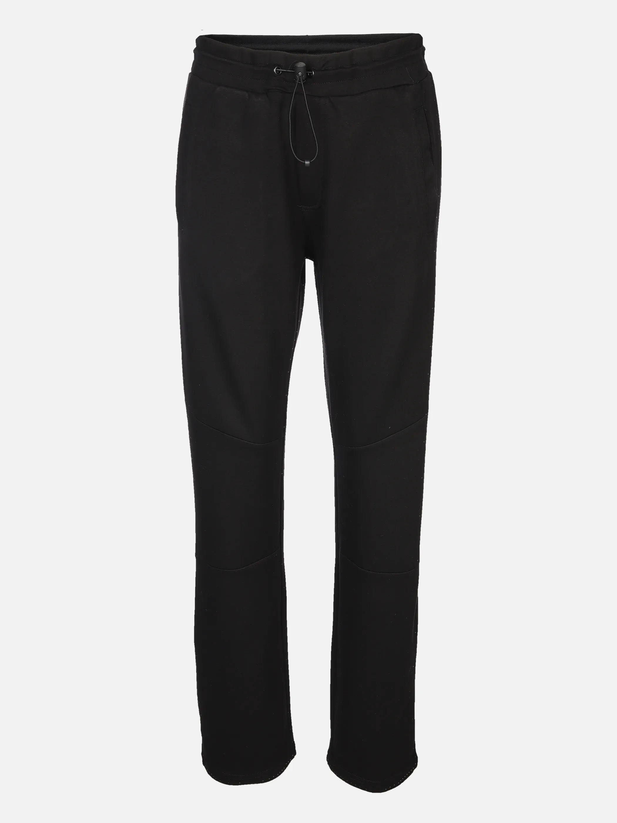 Grinario Sports He-Jogginghose, offenes Bein Schwarz 873747 BLACK 1 Grinario Sports He-Jogginghose, offenes Bein Schwarz 873747 BLACK 1