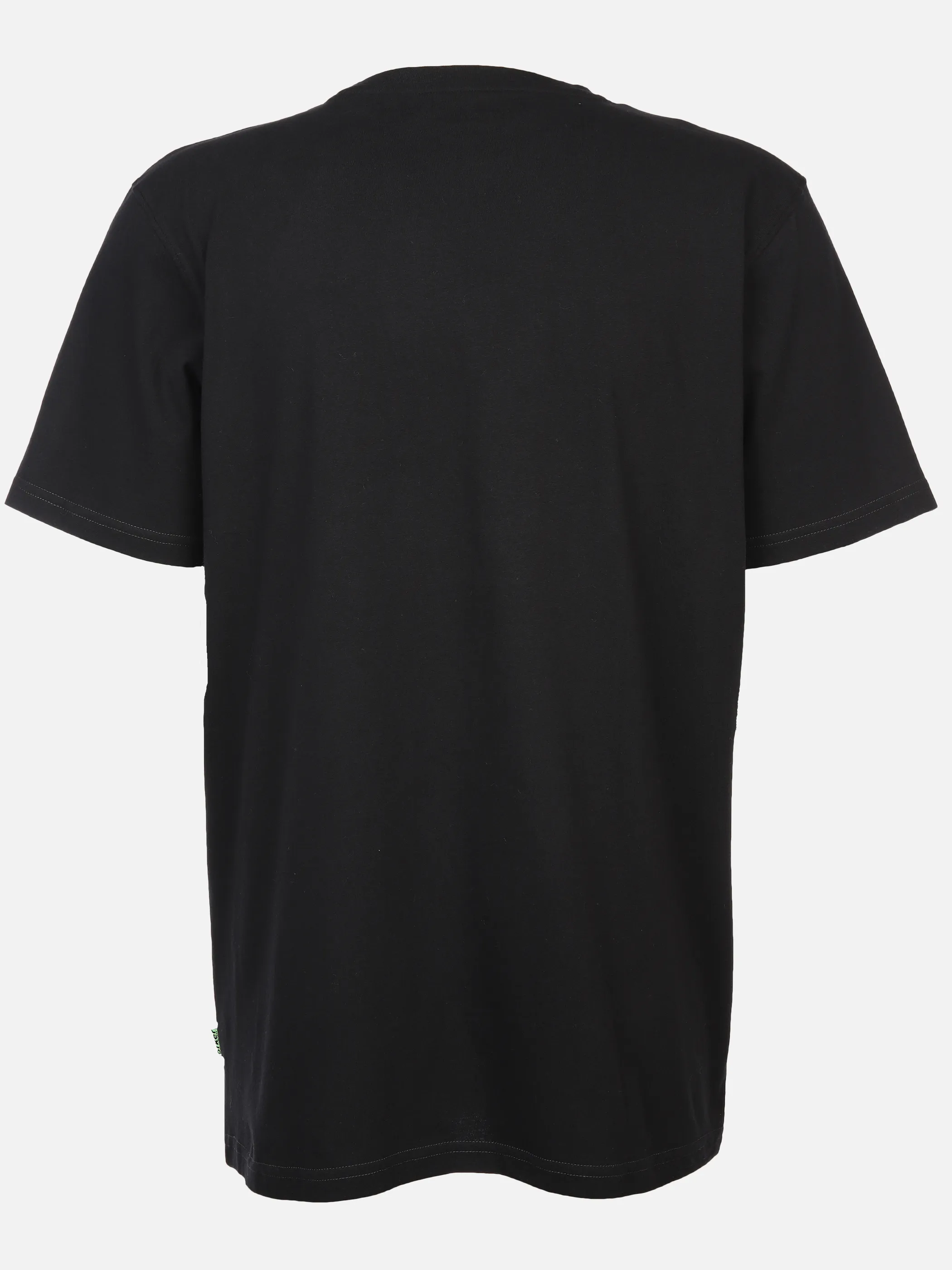 Worker He. T-Shirt 1/2 Arm Sprüche Schwarz 899545 BLACK 2
