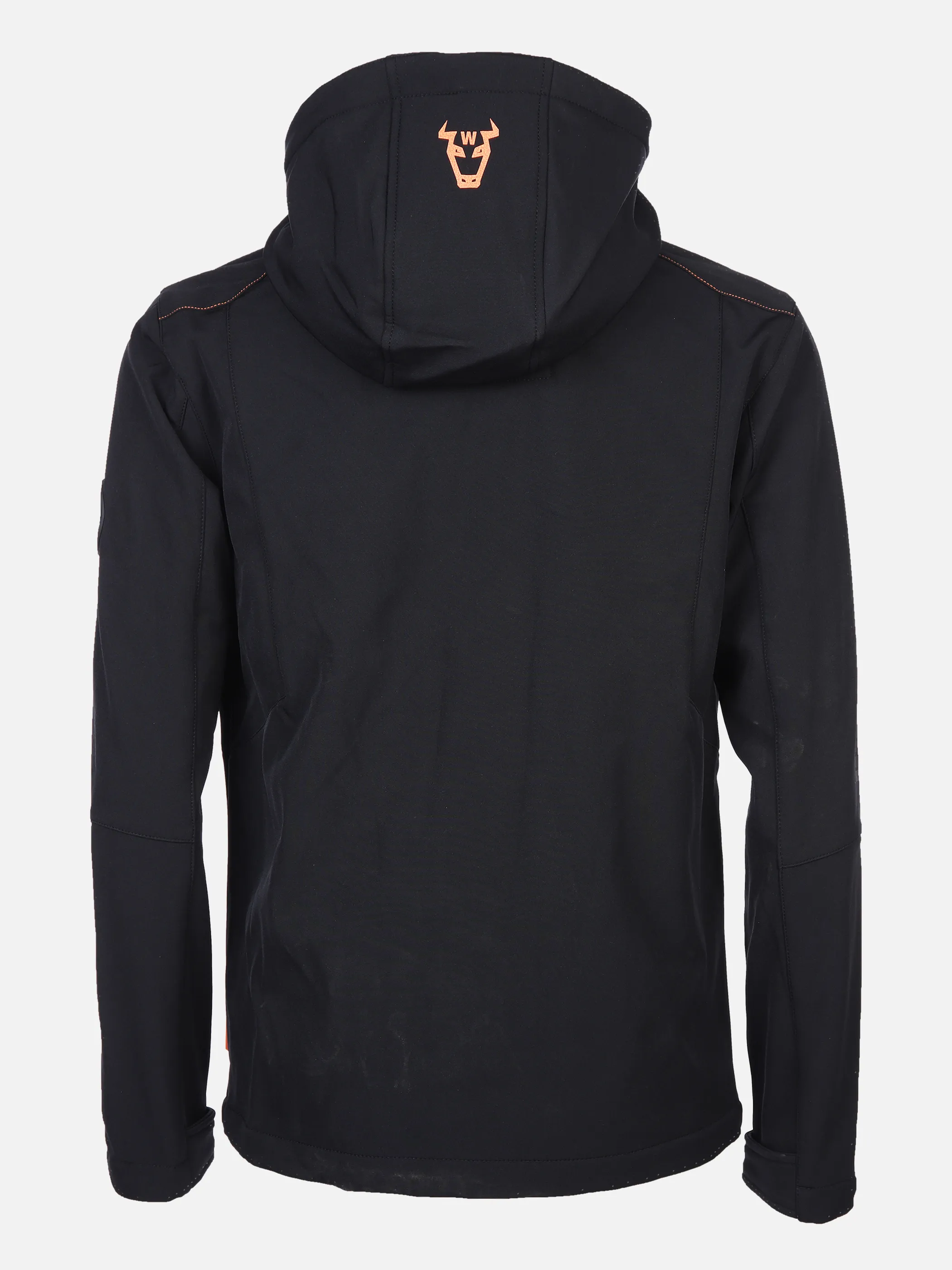 Worker He. Softshelljacke Kapuze Schwarz 848400 BLACK/ORAN 2 Worker He. Softshelljacke Kapuze Schwarz 848400 BLACK/ORAN 2