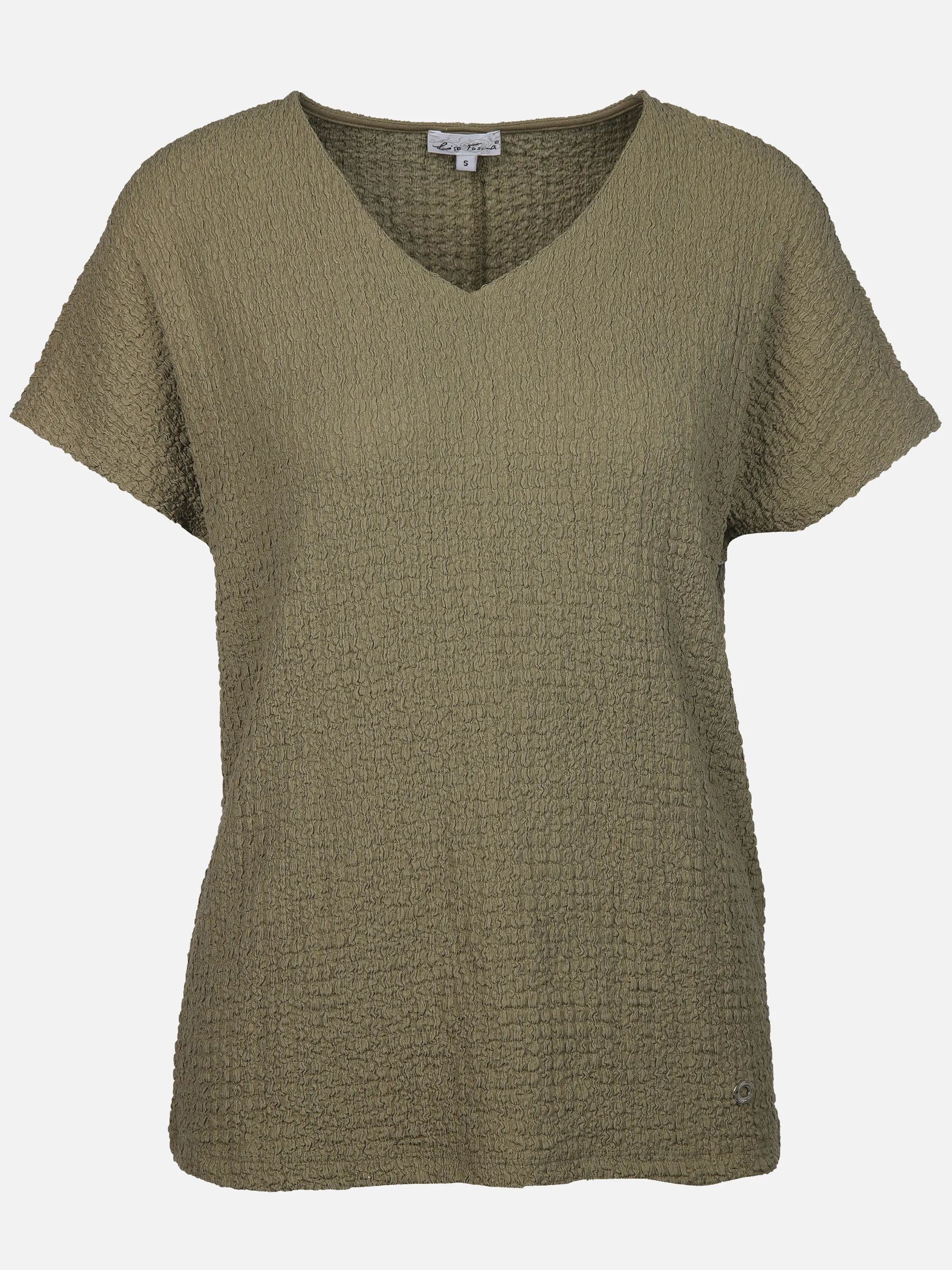 Lisa Tossa Da-Struktur-Shirt Oliv 908737 TREK 1 Lisa Tossa Da-Struktur-Shirt Oliv 908737 TREK 1