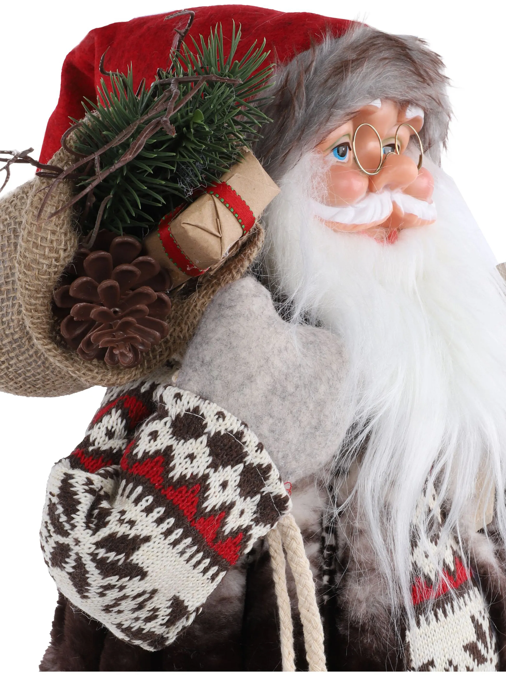 Weihnachten Weihnachtsmann stehend 60cm Rot 866988 ROT 3