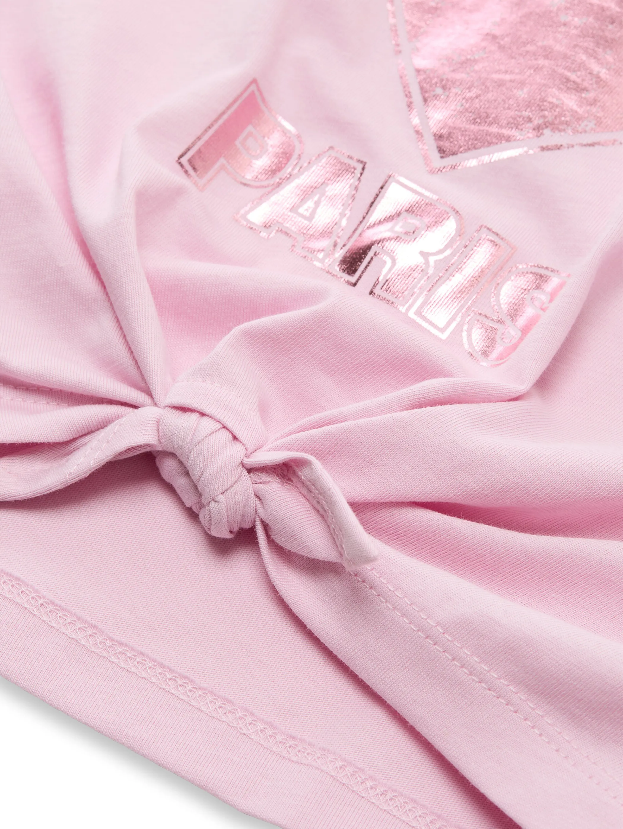 Tom Tailor 1050053 foil printed t-shirt Pink 928002 38250 3