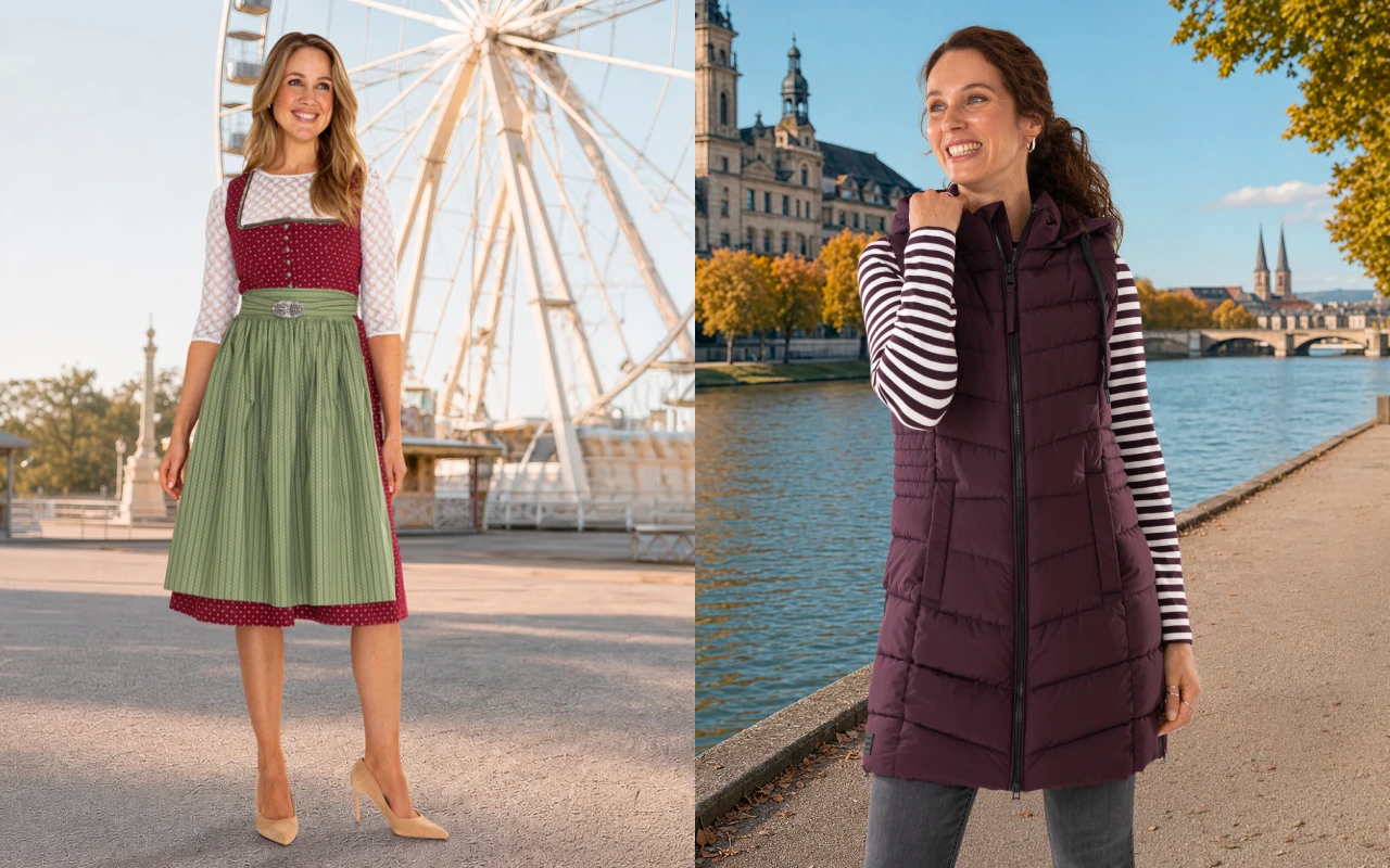 Damen Trachten Herbst Mode