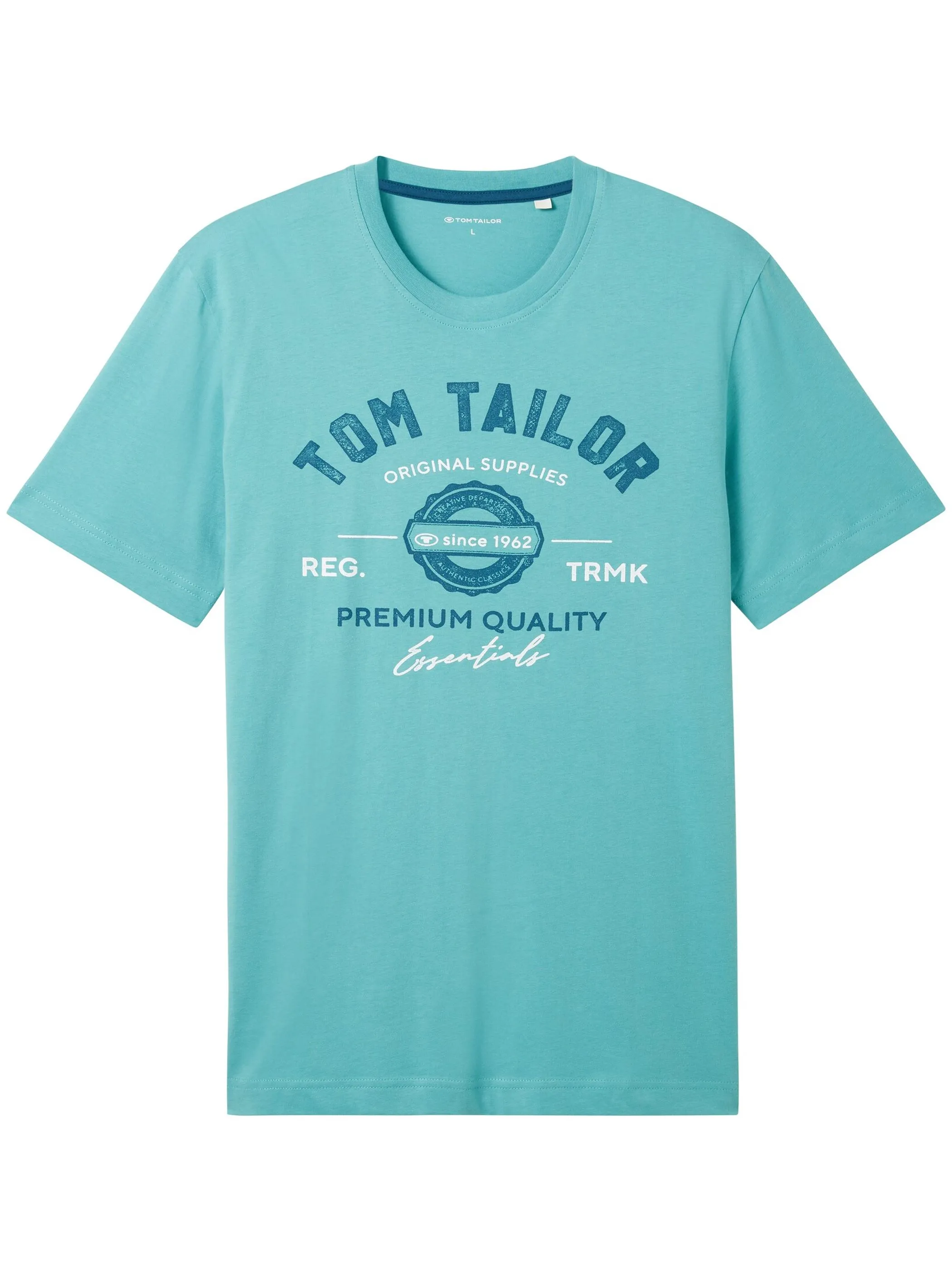 Tom Tailor 1037735 NOS logo tee Grün 884276 35272 1