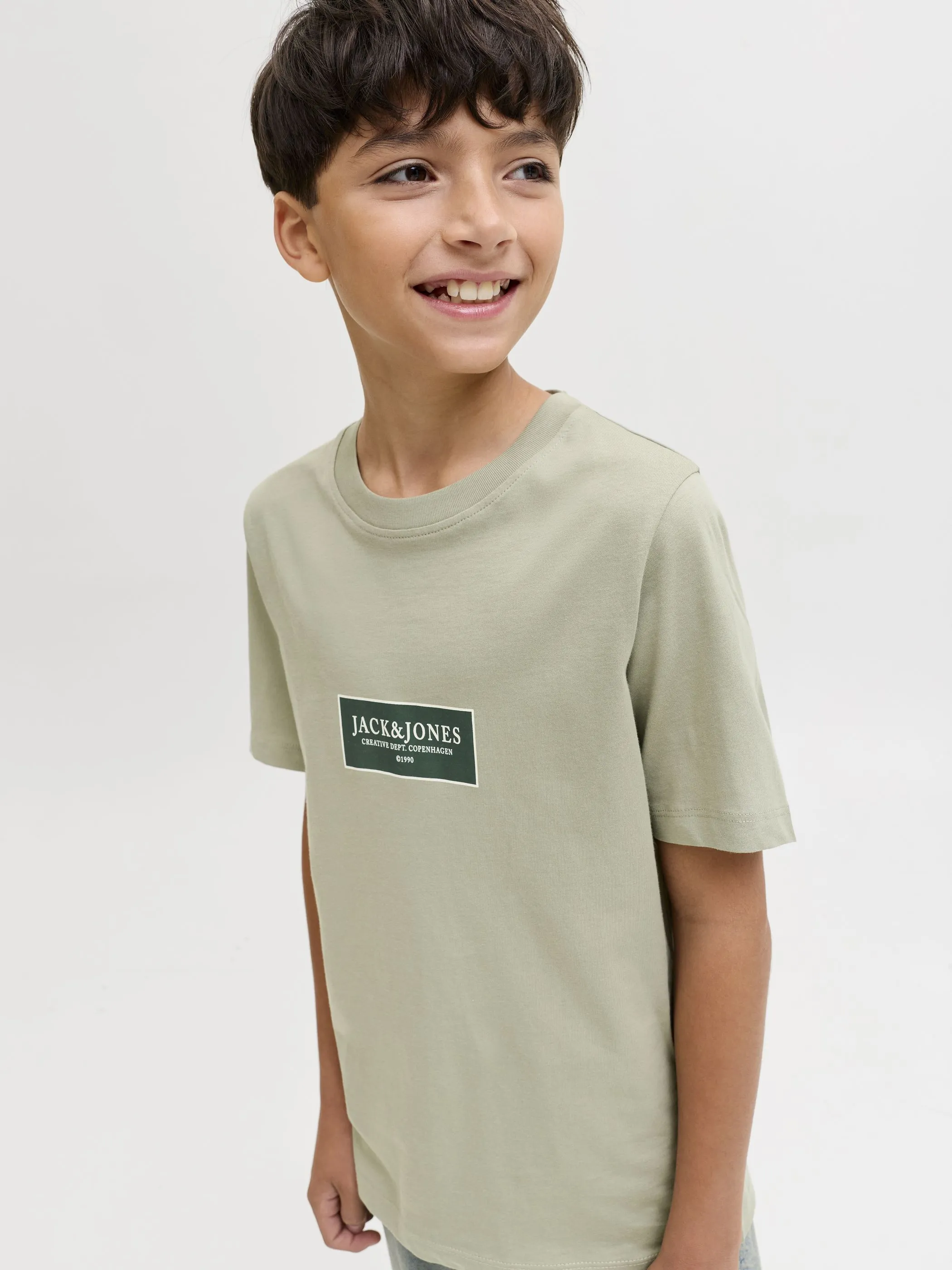 Jack&Jones Junior 12292341 JORGREENE TEE SS CREW Grün 918393 176290