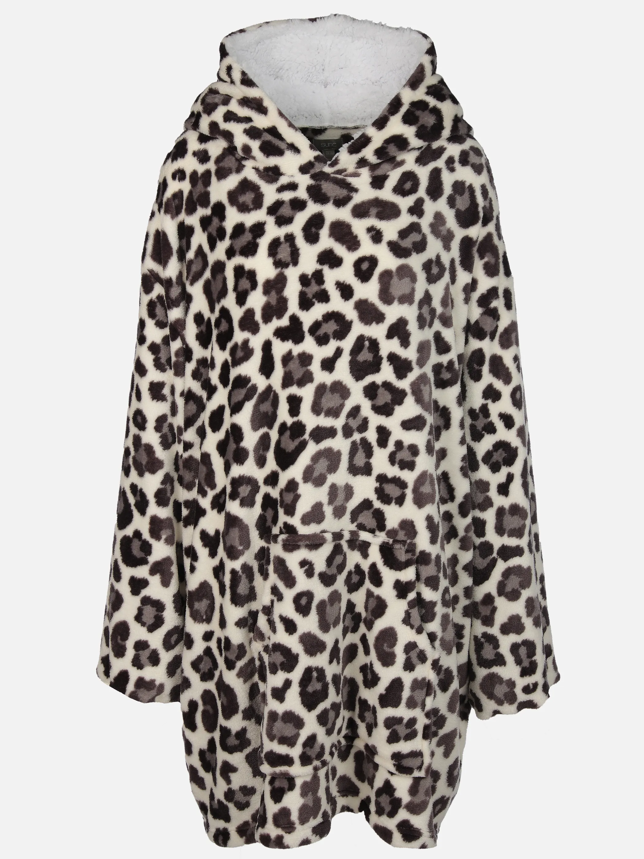 Sure Da. Kuschelfleece Hoodies Grau 916188 LEO1 1