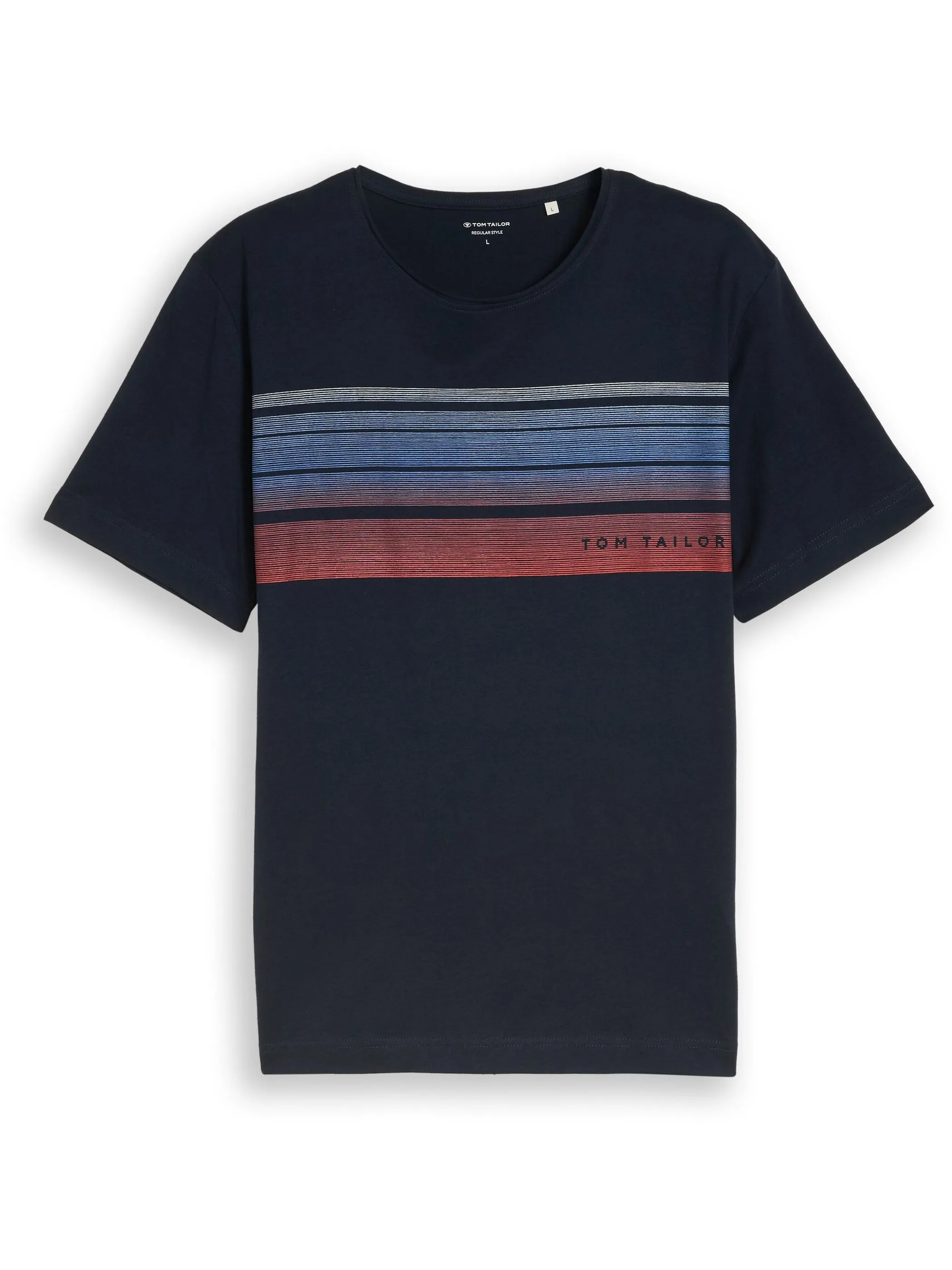 Tom Tailor 1052133 printed t-shirt Blau 926464 10668 5
