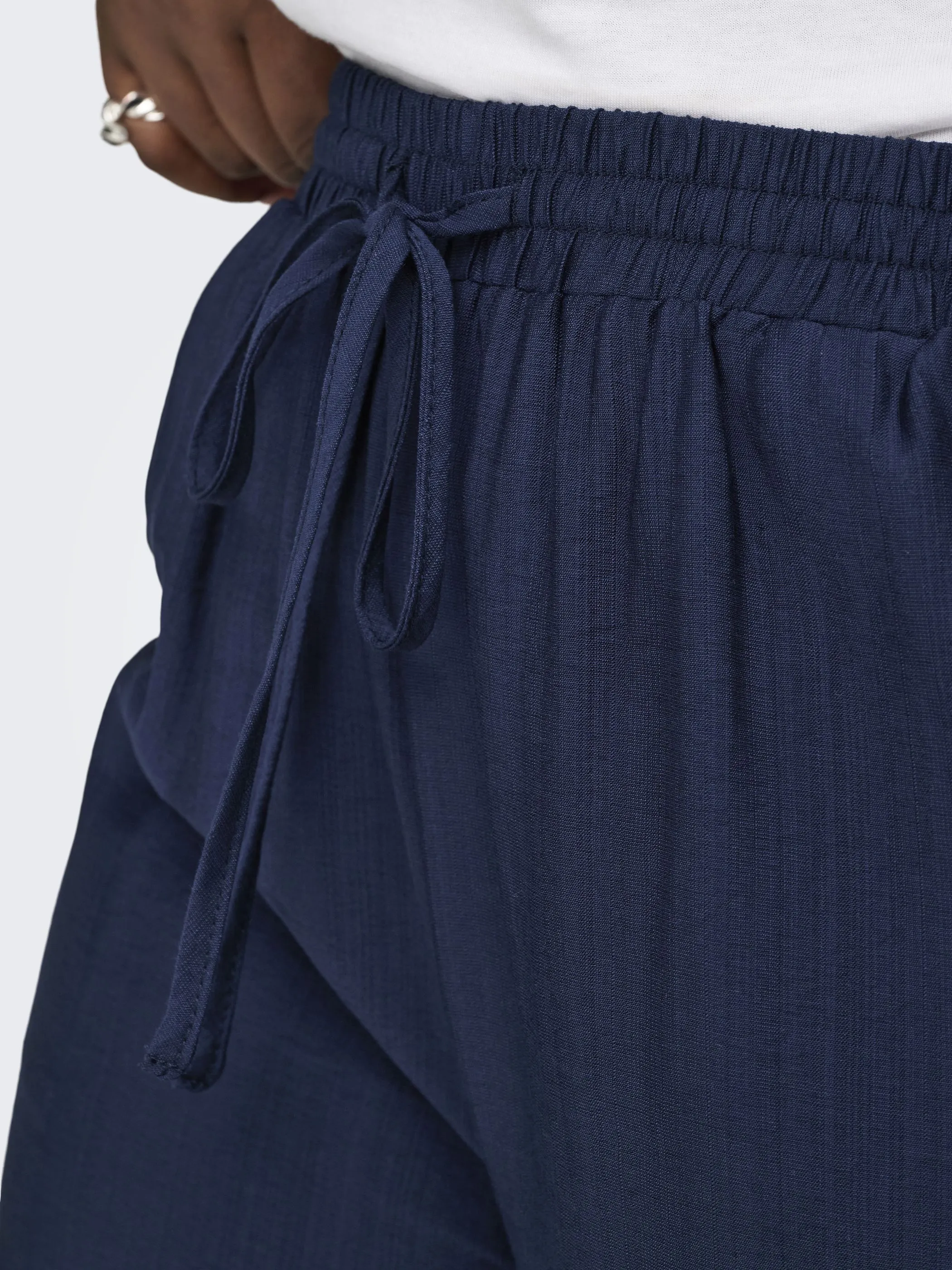 Only Carmakoma 15369712 CARSANDY HW PANTS TLR Blau 922444 186699 3