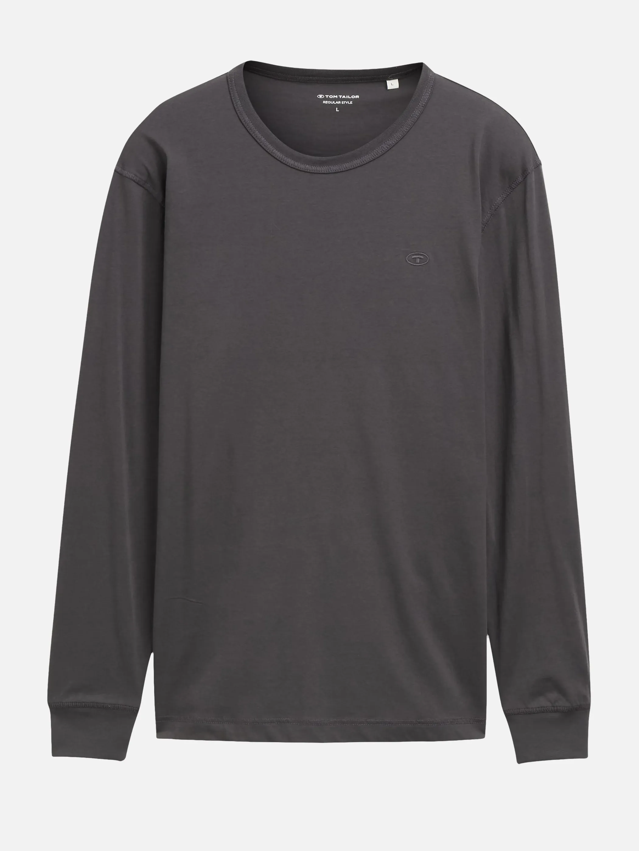 Tom Tailor 1052637 NOS basic longsleeve t-shirt Grau 934241 10899 3