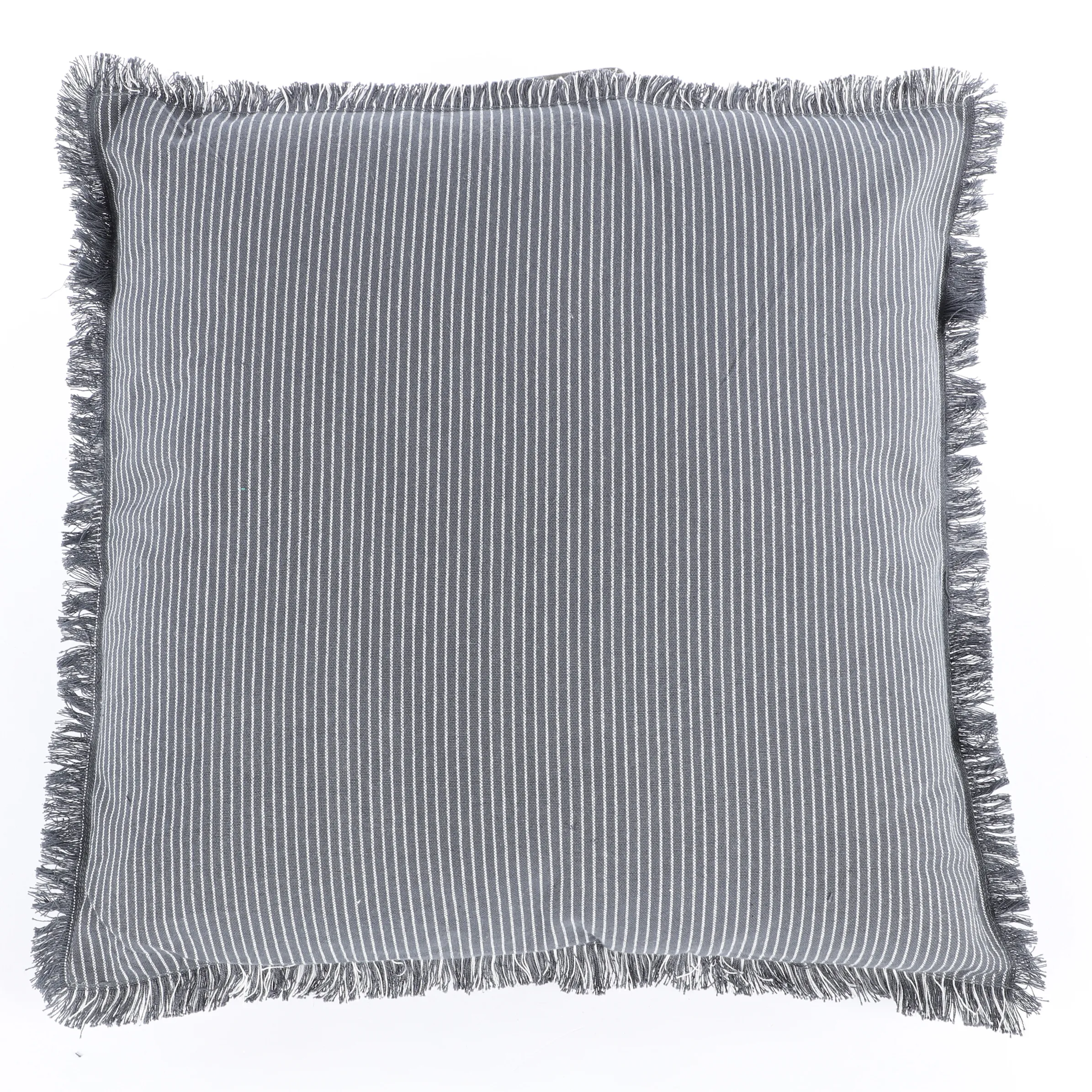 Dream House Kissen 45x45 Streifen Grau 887404 ANTHRA 1