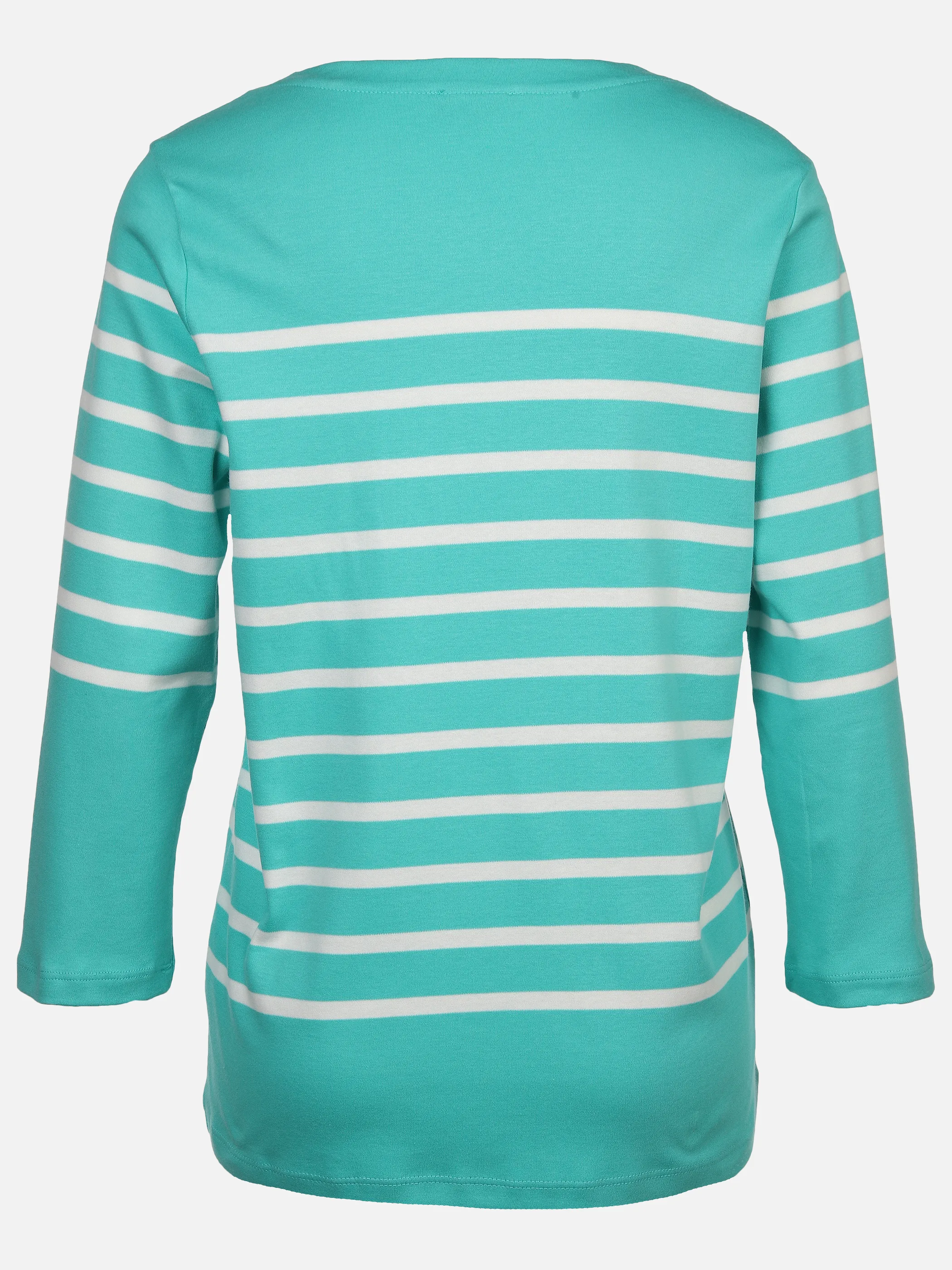 Sure Da-Streifenshirt m. 3/4 Arm Türkis 889305 AQUA OFF 2 Sure Da-Streifenshirt m. 3/4 Arm Türkis 889305 AQUA OFF 2