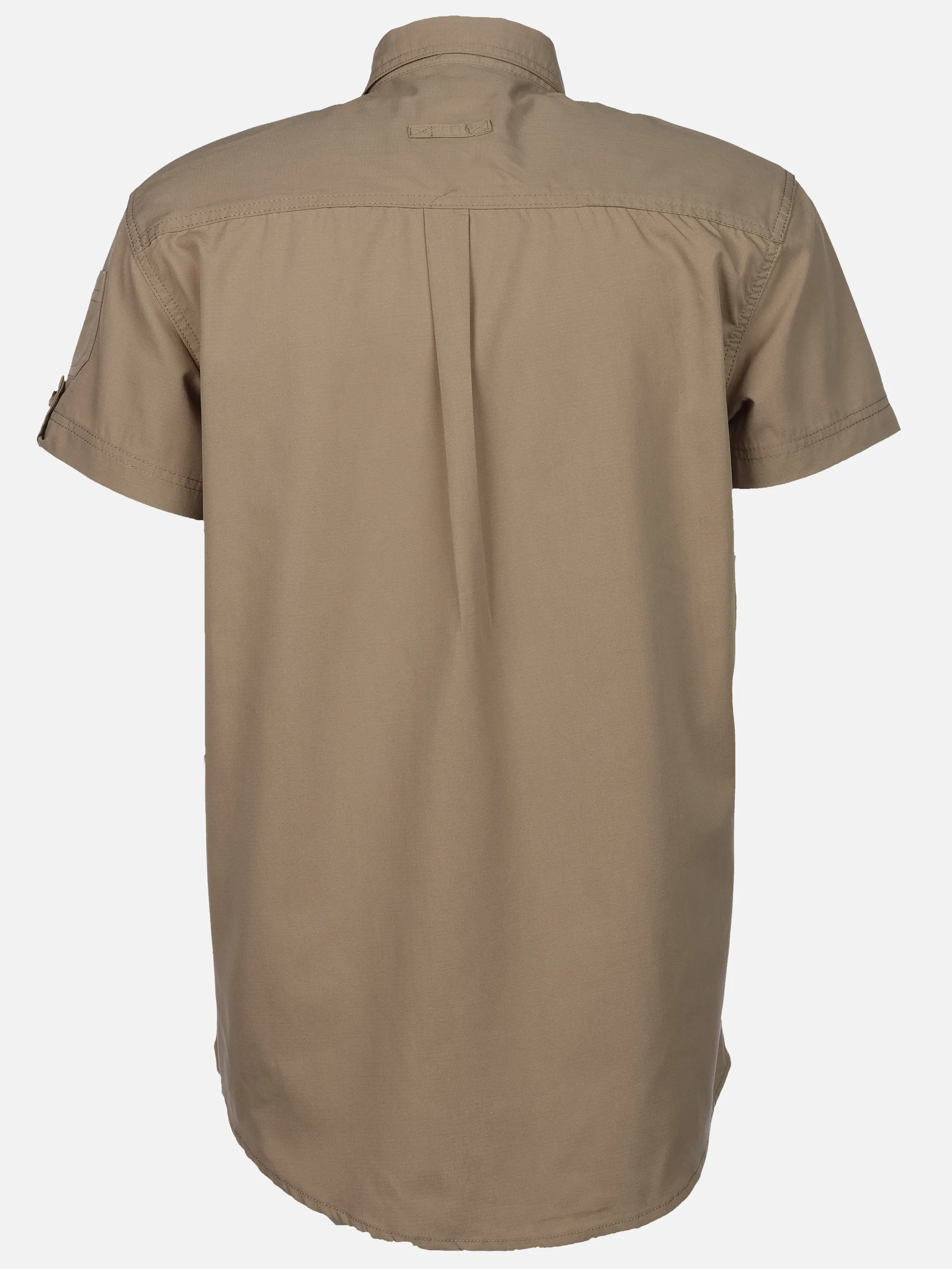 Worker He. Multitaschenhemd 1/2 Arm Beige 908352 STONE 2