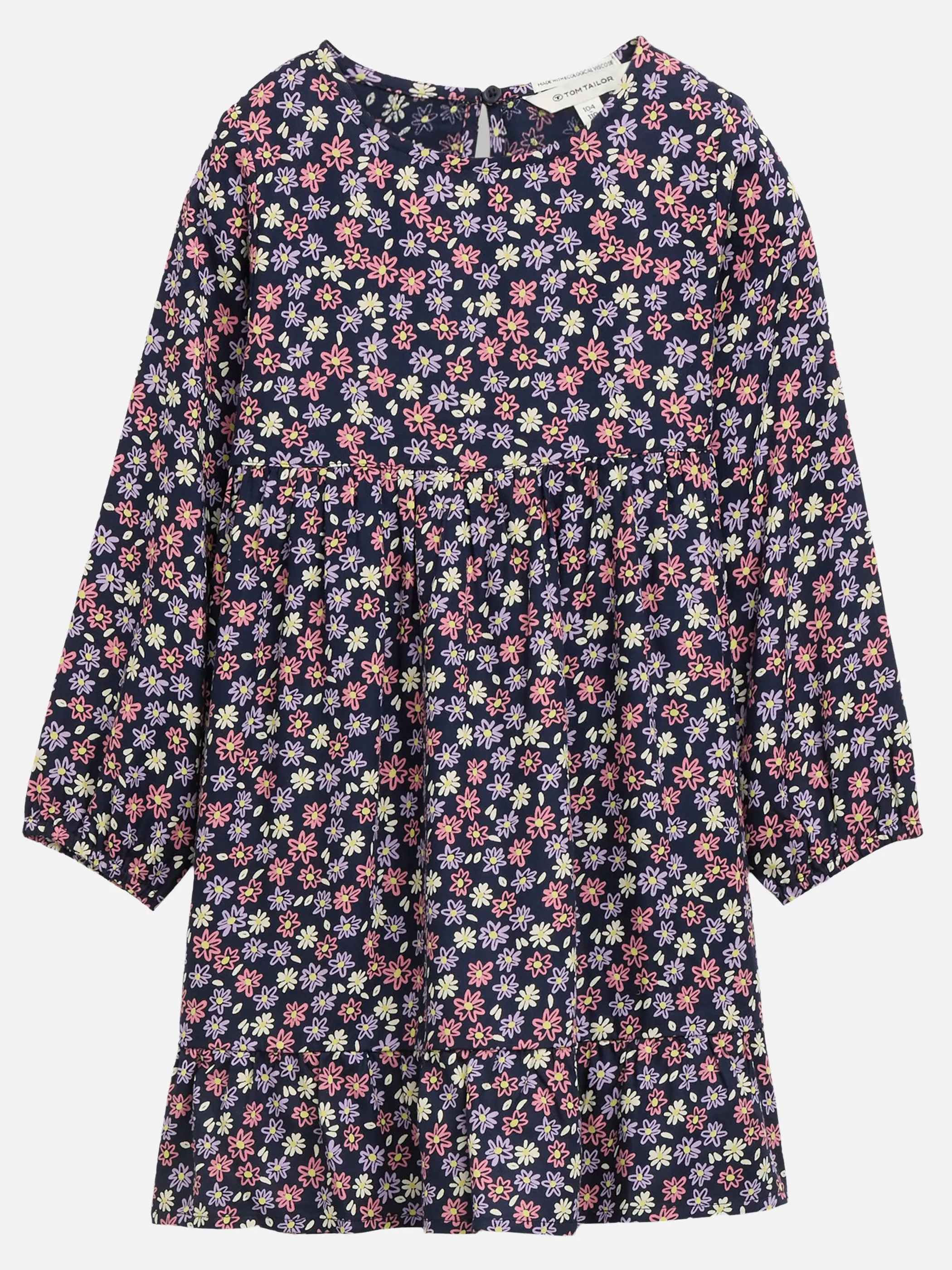 Tom Tailor 1051720 all over printed dress Marine 934406 40797 1