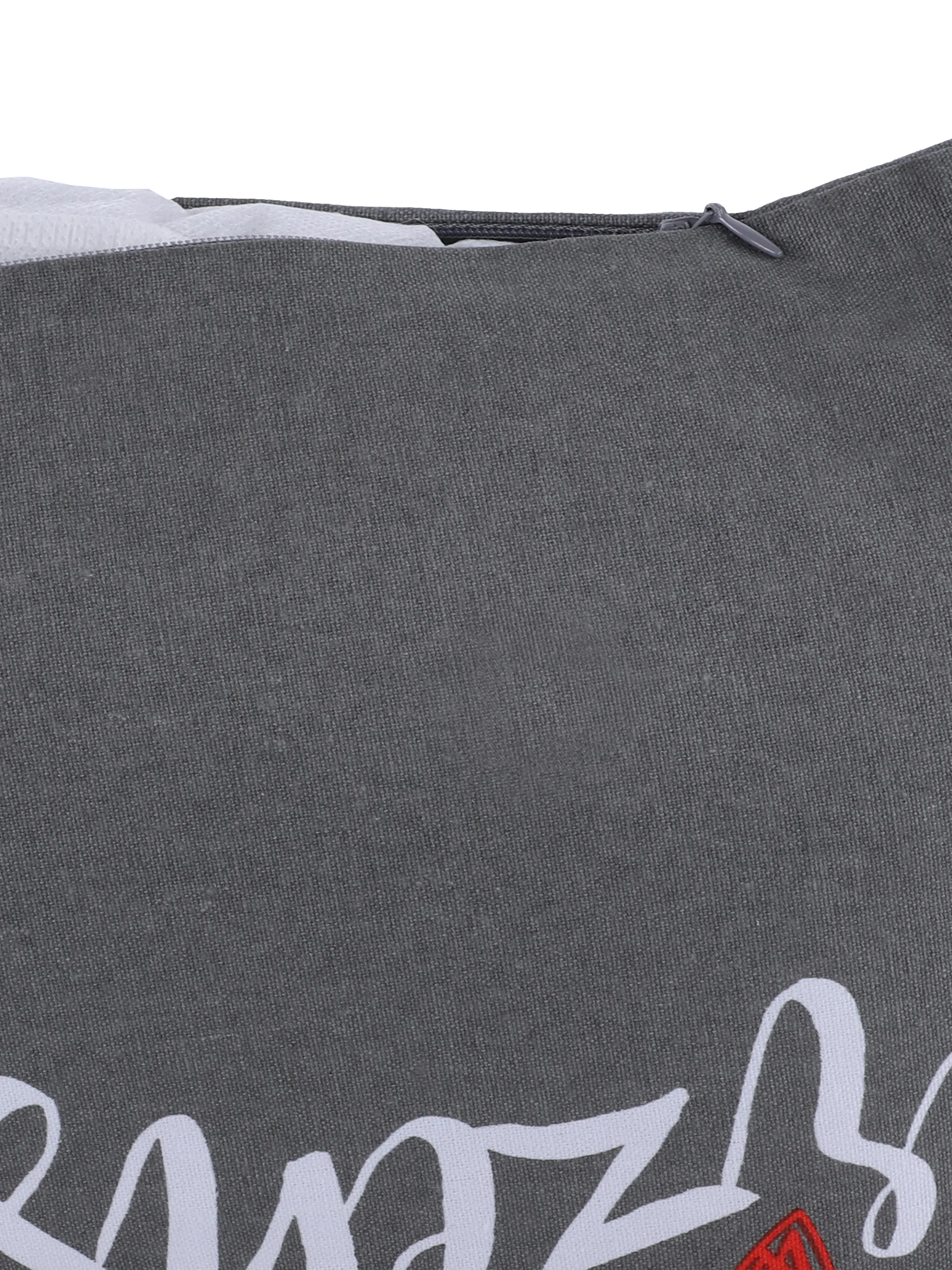 Deko Artikel Kissen Herzensmensch 50x30cm Grau 865184 GRAU 3