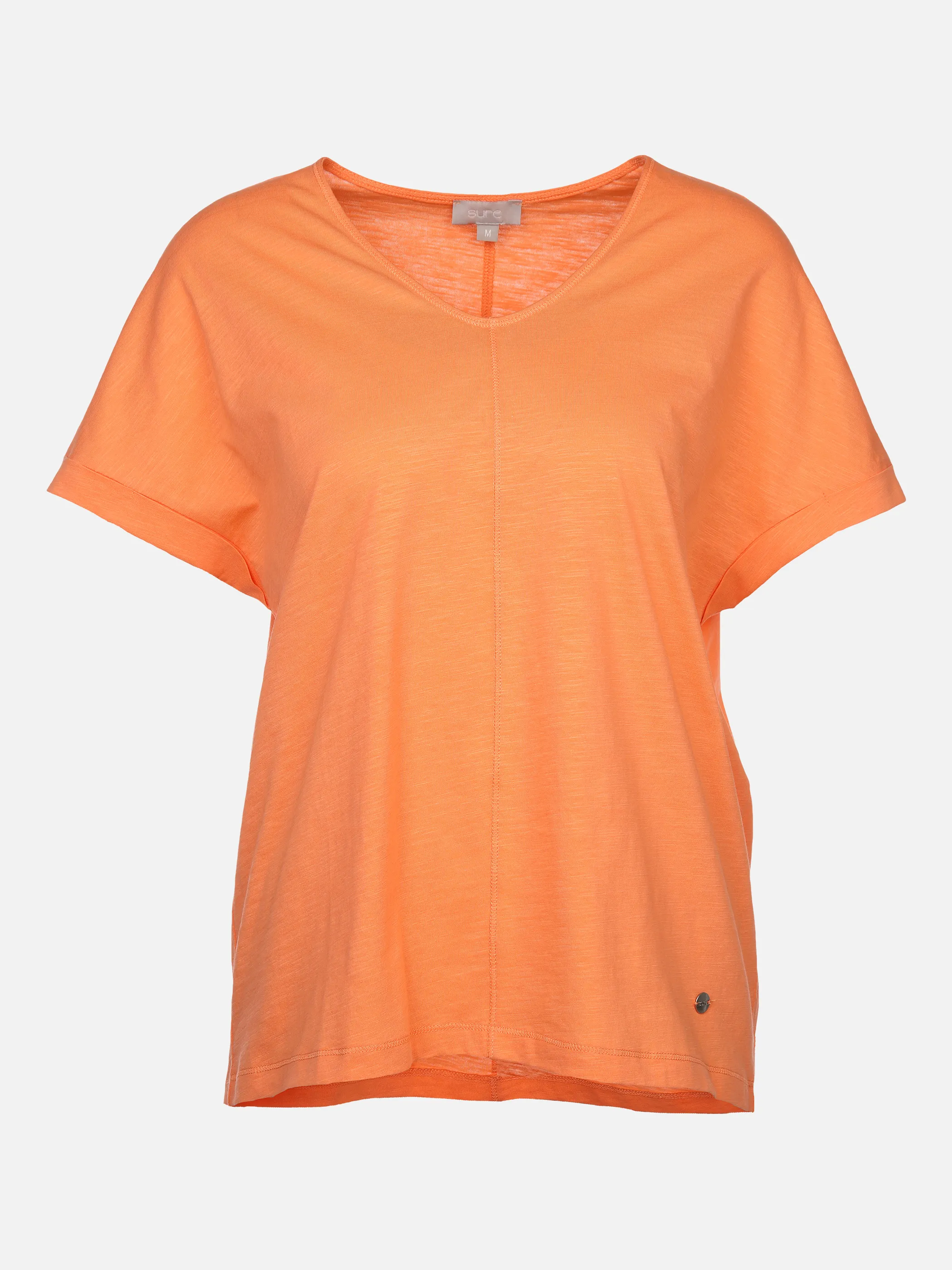 Sure Da-Shirt m.übergroßer Schulter Orange 873373 MELONE 1 Sure Da-Shirt m.übergroßer Schulter Orange 873373 MELONE 1