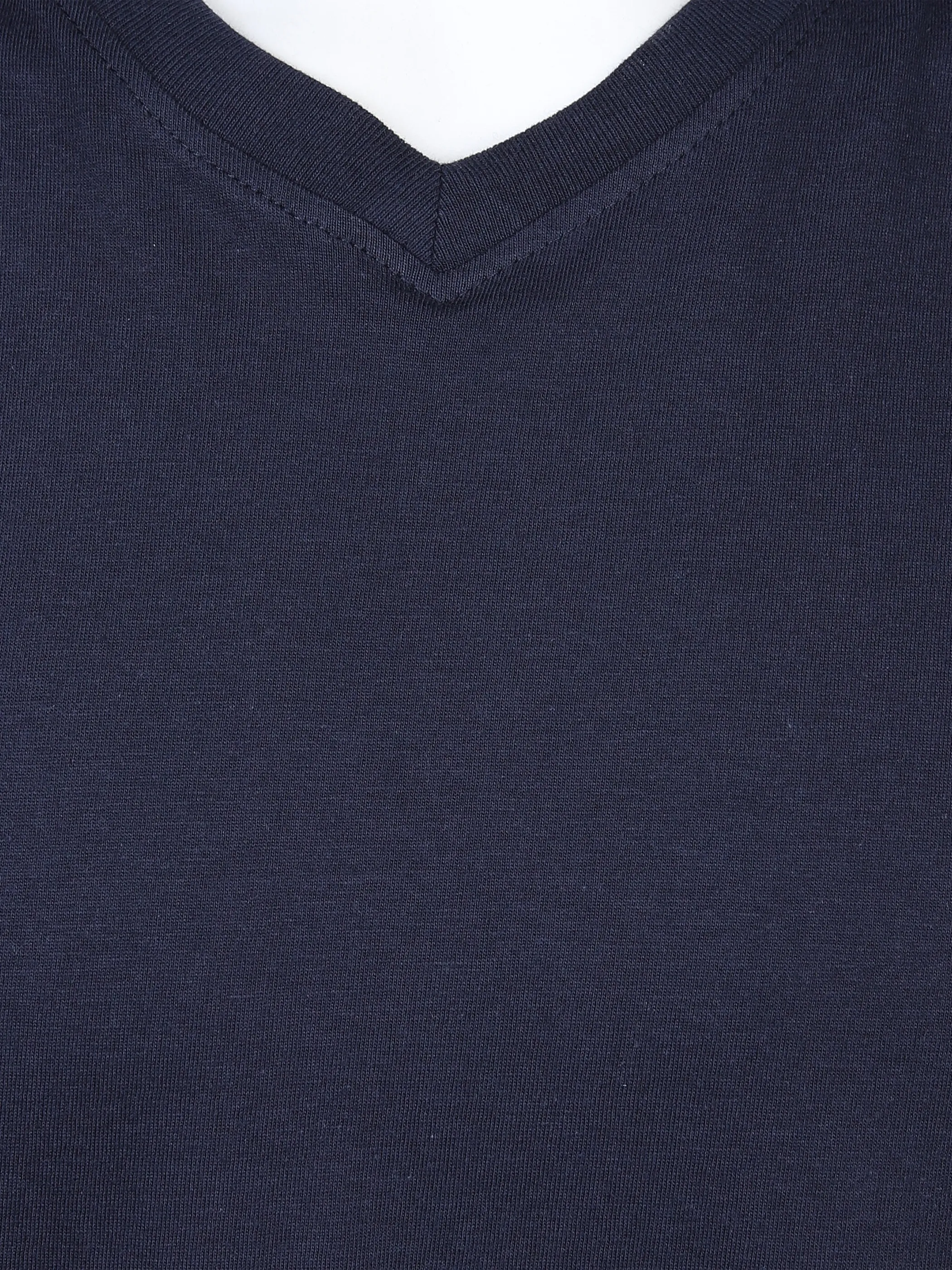 One Way YF-He-Shirt 1/2 Arm V-Basic Blau 782243 NAVY 3