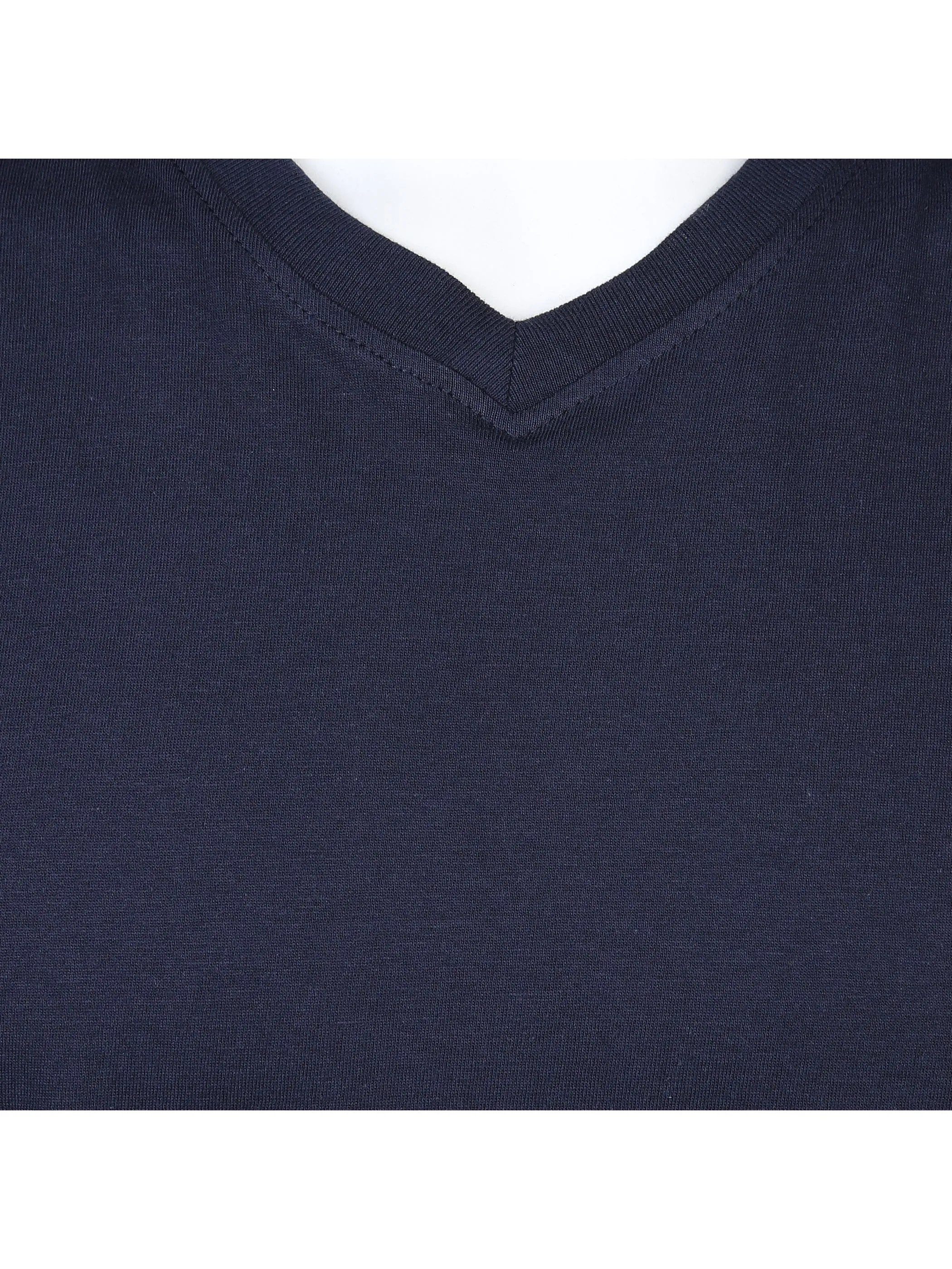 One Way YF-He-Shirt 1/2 Arm V-Basic Blau 782243 NAVY 3
