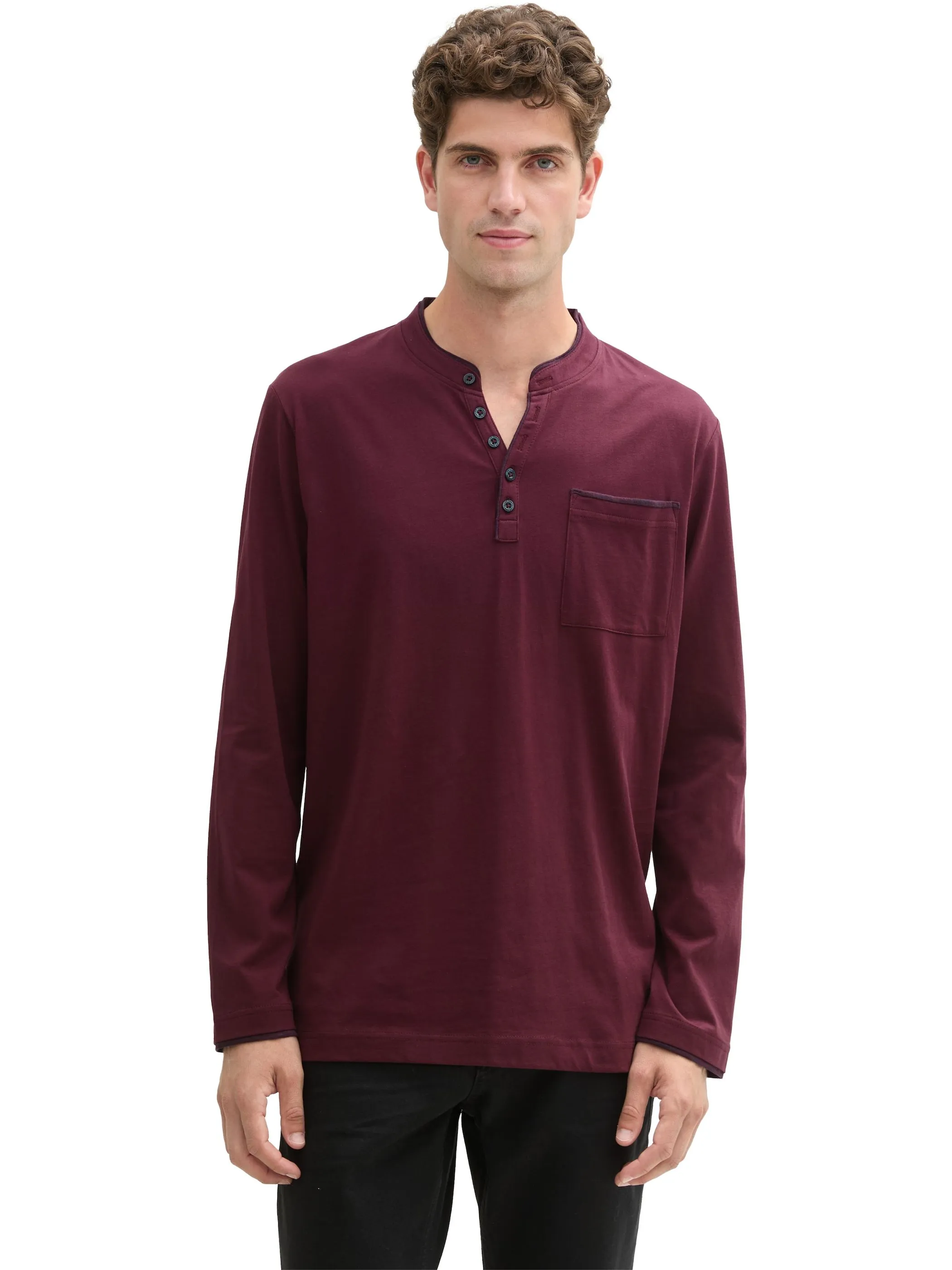 Tom Tailor 1044033 detailed serafino Rot 903298 10341 5