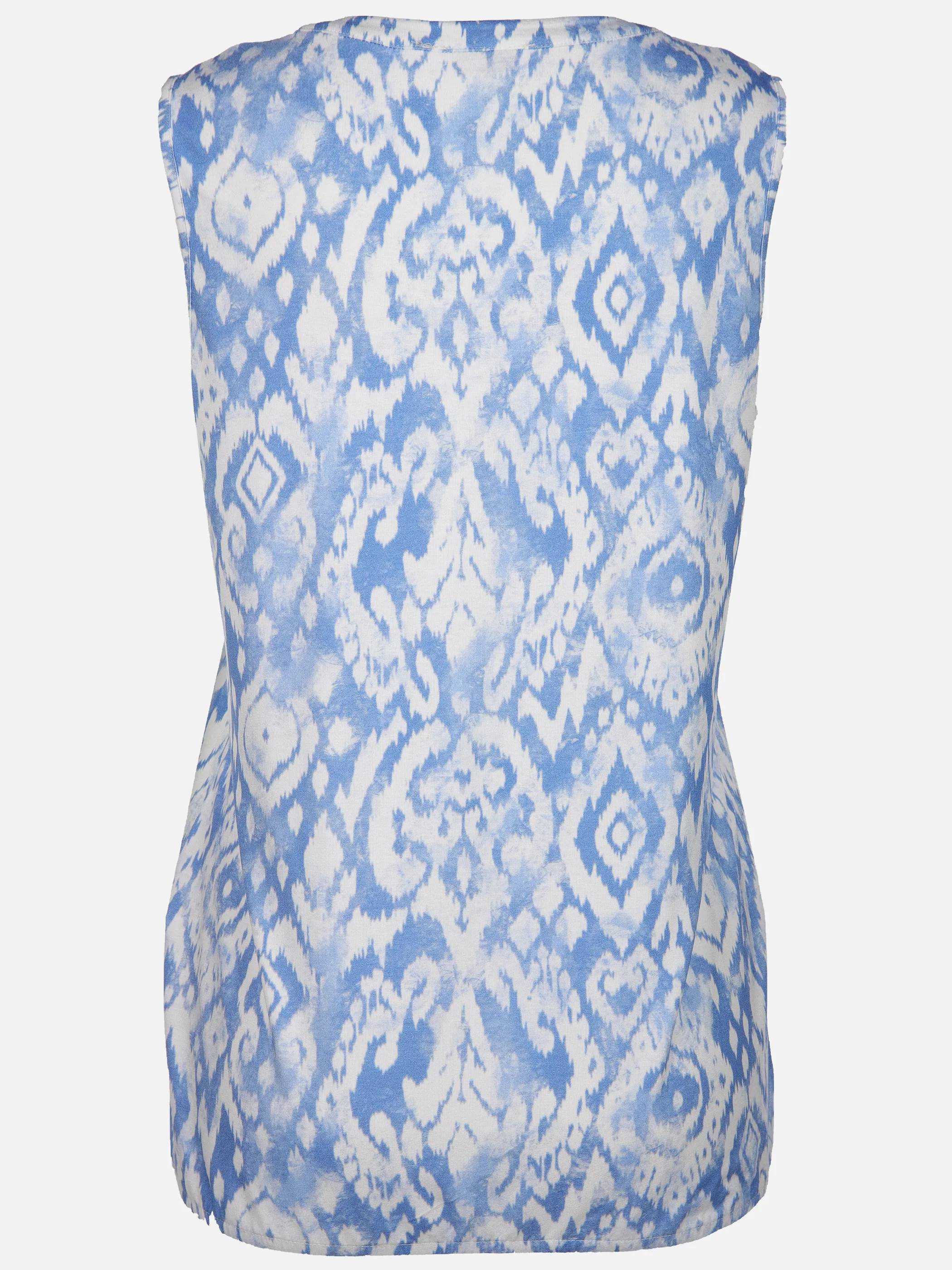Lisa Tossa Da-Print-Top m. Keyhole Blau 910506 BLUE 2